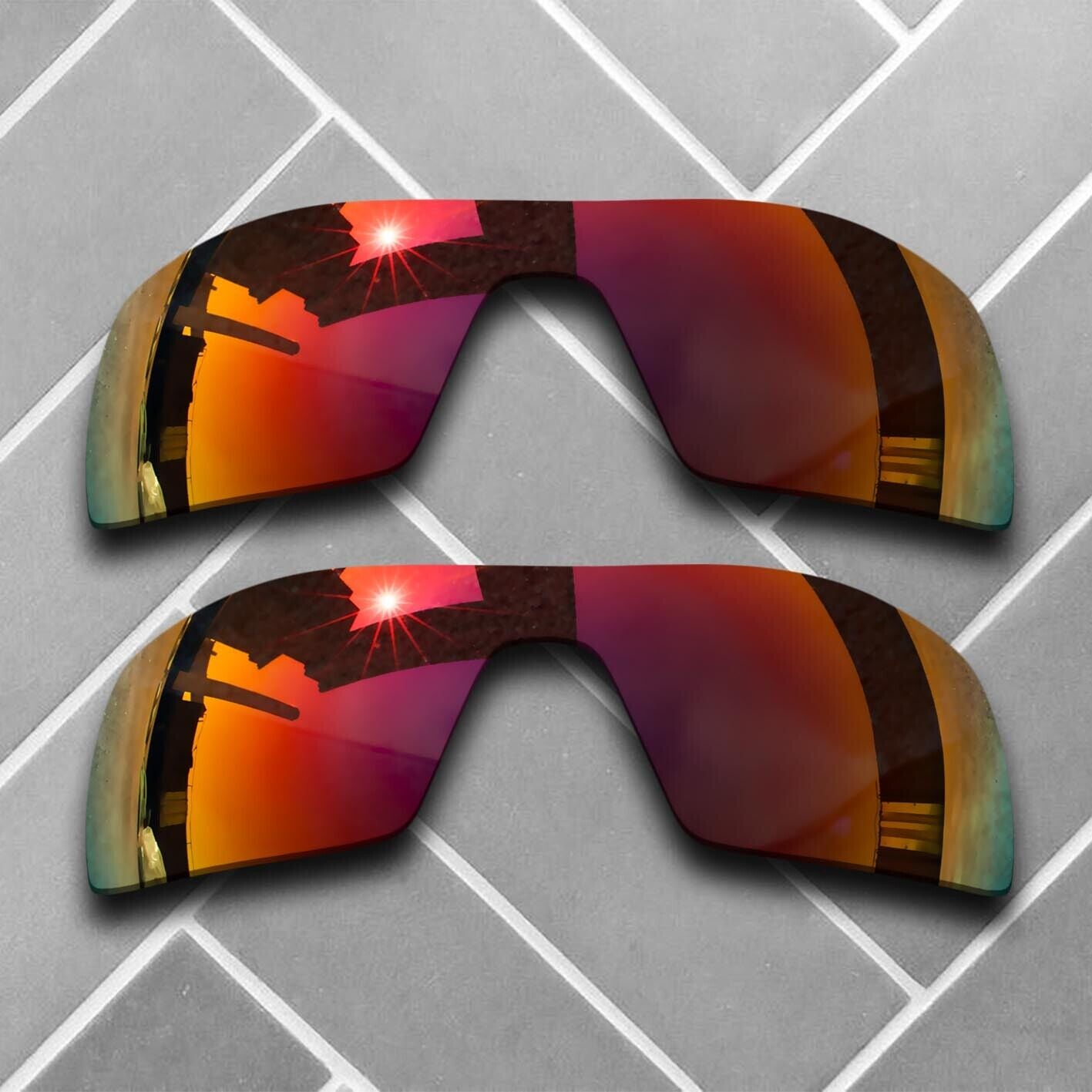 Polarized Replacement lenses for-Oakley Oil Rig Anti-Scratch Multiple Choices US