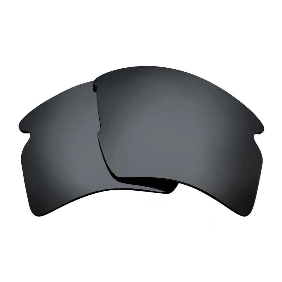 LenSwitch Replacement Lenses for Oakley Flak 2.0 XL Sunglasses Black Iridium