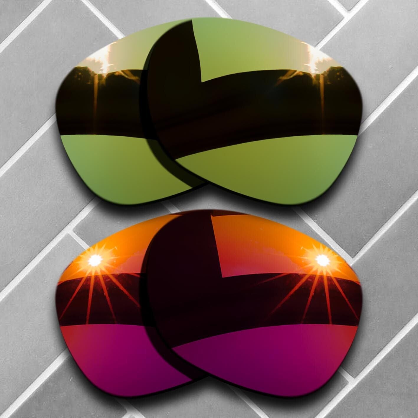 Polarized Replacement lenses for-Oakley Garage Rock Anti-Scratch Choices