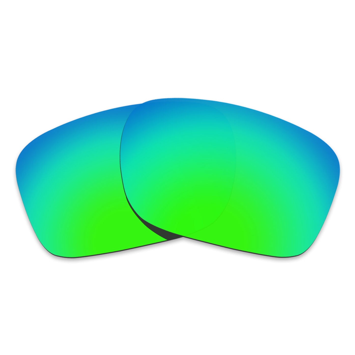 Hawkry Polarized Replacement Lenses for-Oakley Holbrook Emerald Green Mirror
