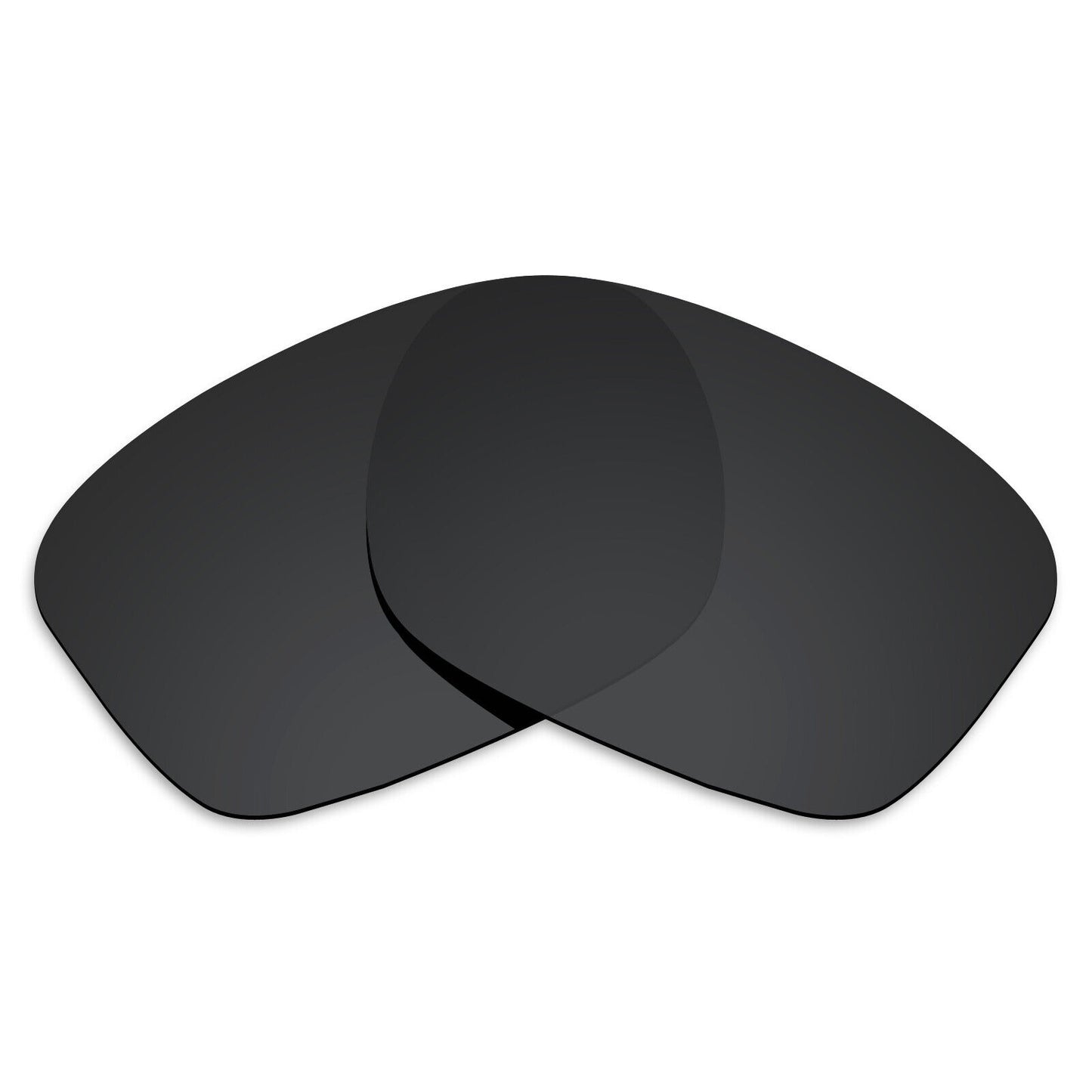 Hawkry Polarized Replacement Lenses for-Oakley Sliver F Sunglass Stealth Black