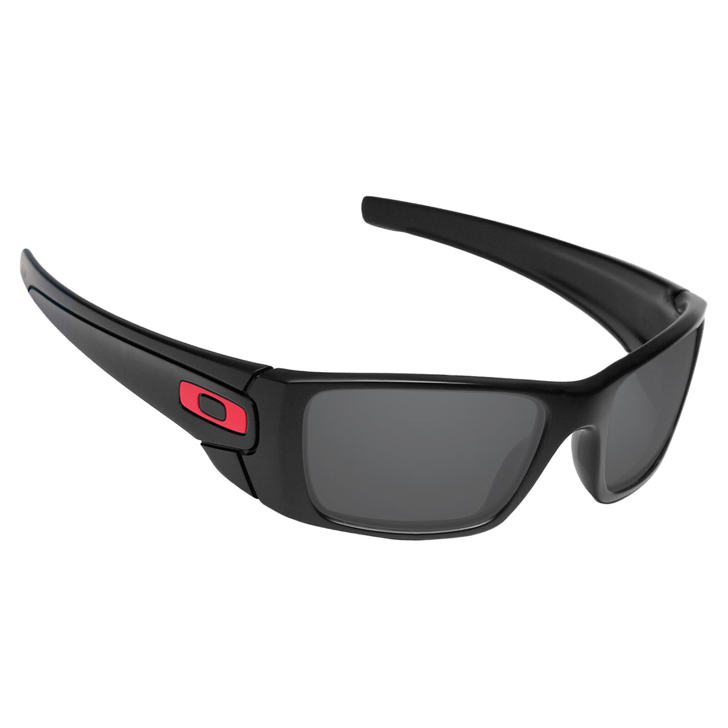 Hawkry Polarized Replacement Lenses for-Oakley Fuel Cell Sunglass Stealth Black