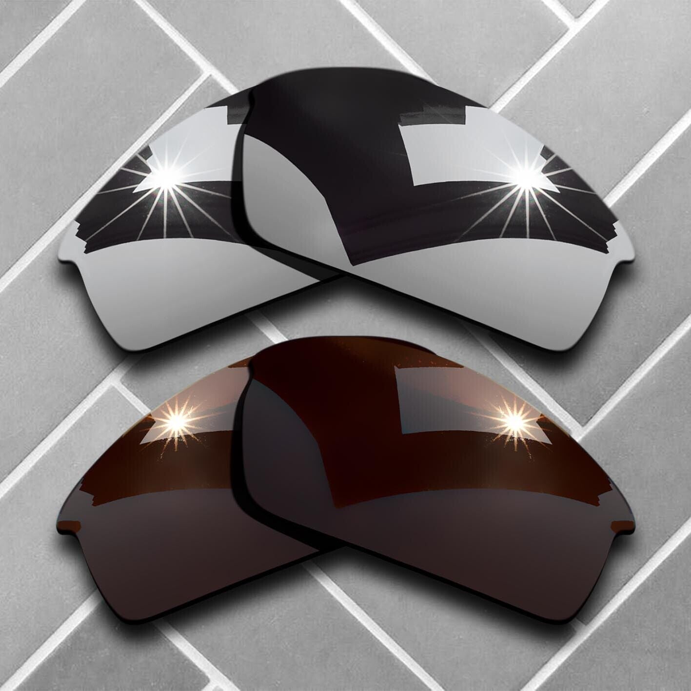 Polarized Anti-Scratch Replacement lenses for-Oakley Bottlecap Frame Choices