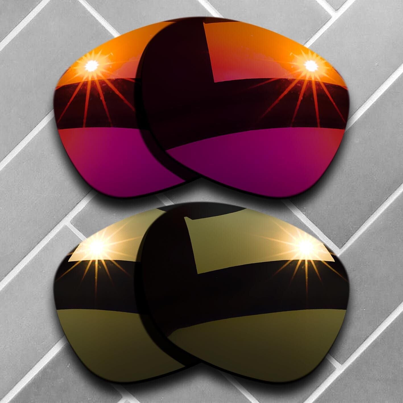 Polarized Replacement lenses for-Oakley Garage Rock Anti-Scratch Choices