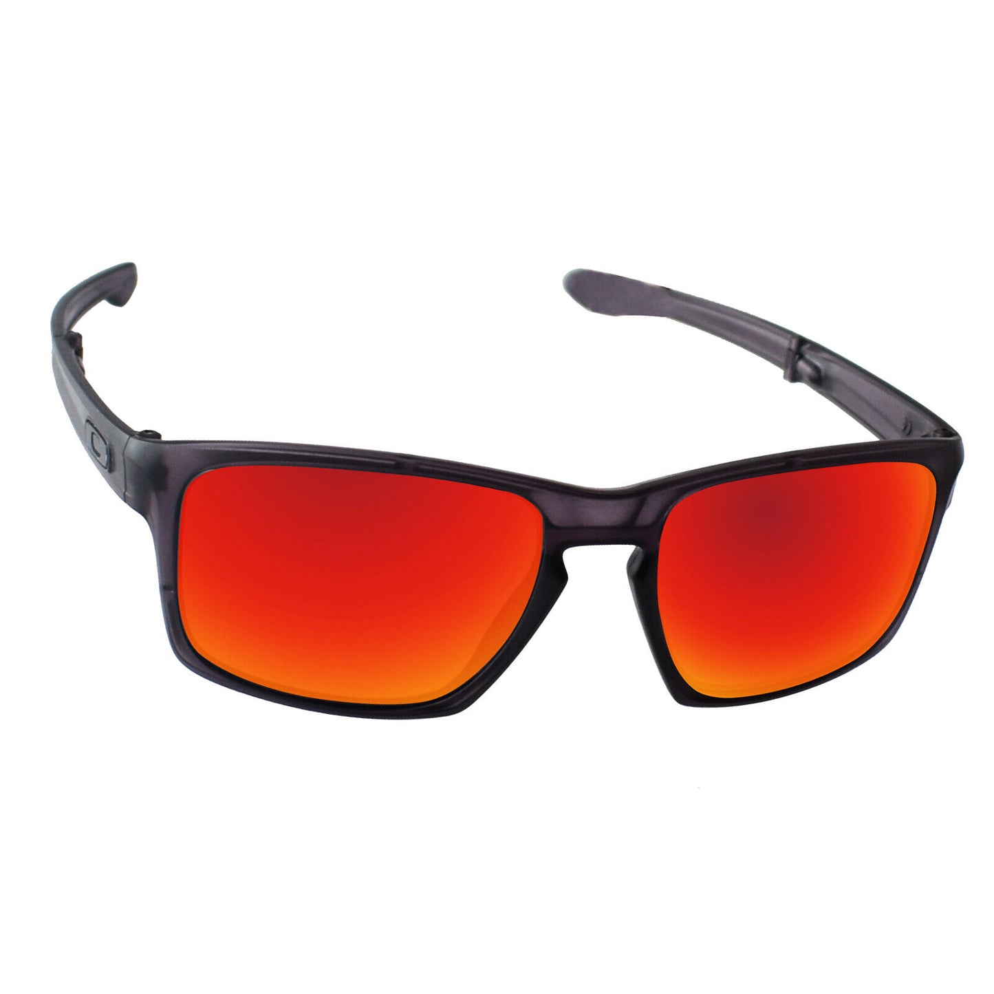 Hawkry Polarized Replacement Lenses for-Oakley Sliver F Sunglass Orange Red