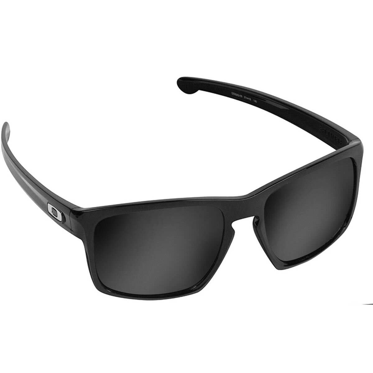 LenSwitch Replacement Lenses for Oakley Sliver Sunglasses Dark Black Iridium