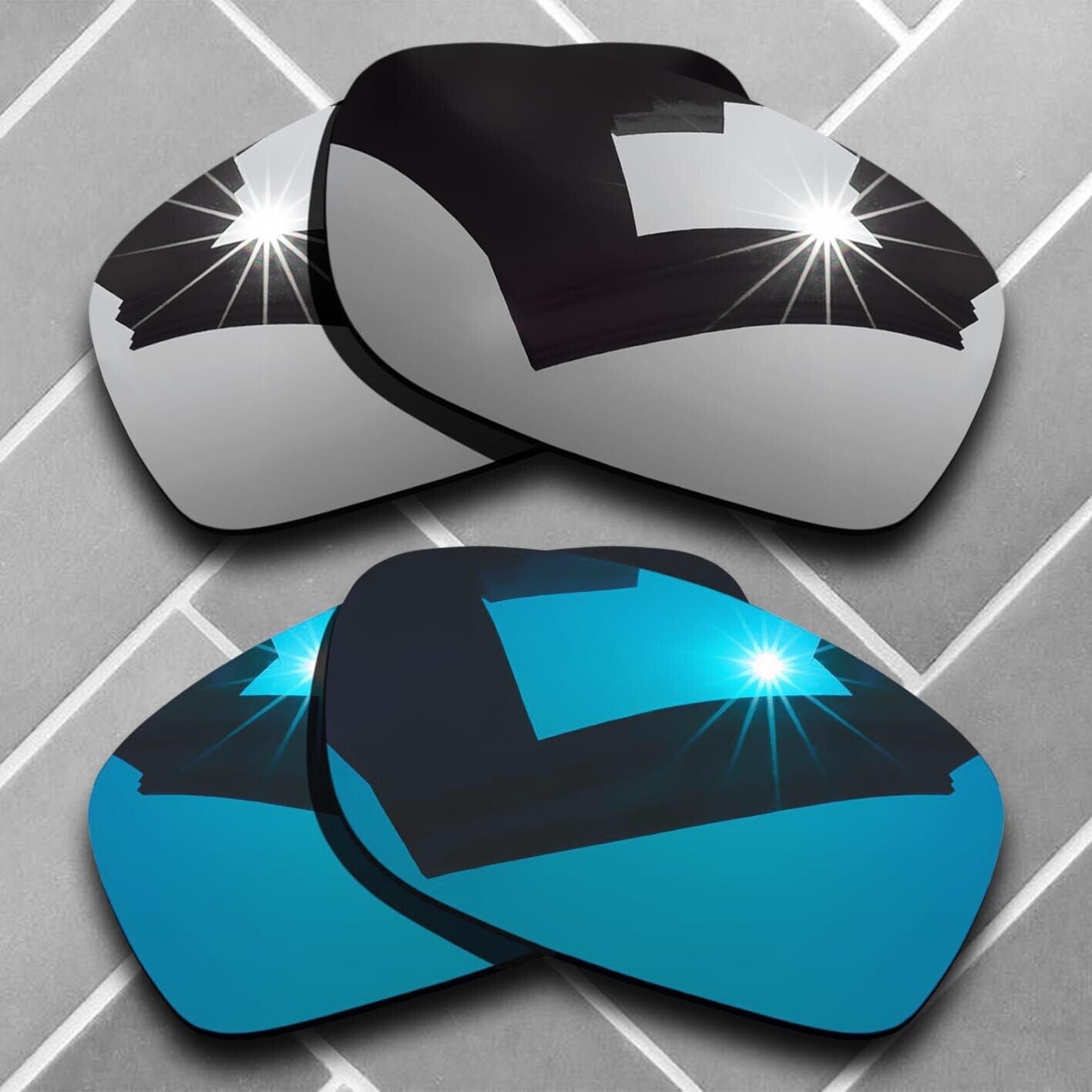 Polarized Replacement lenses for-Oakley Fives Squared Anti-Scratch Choices US