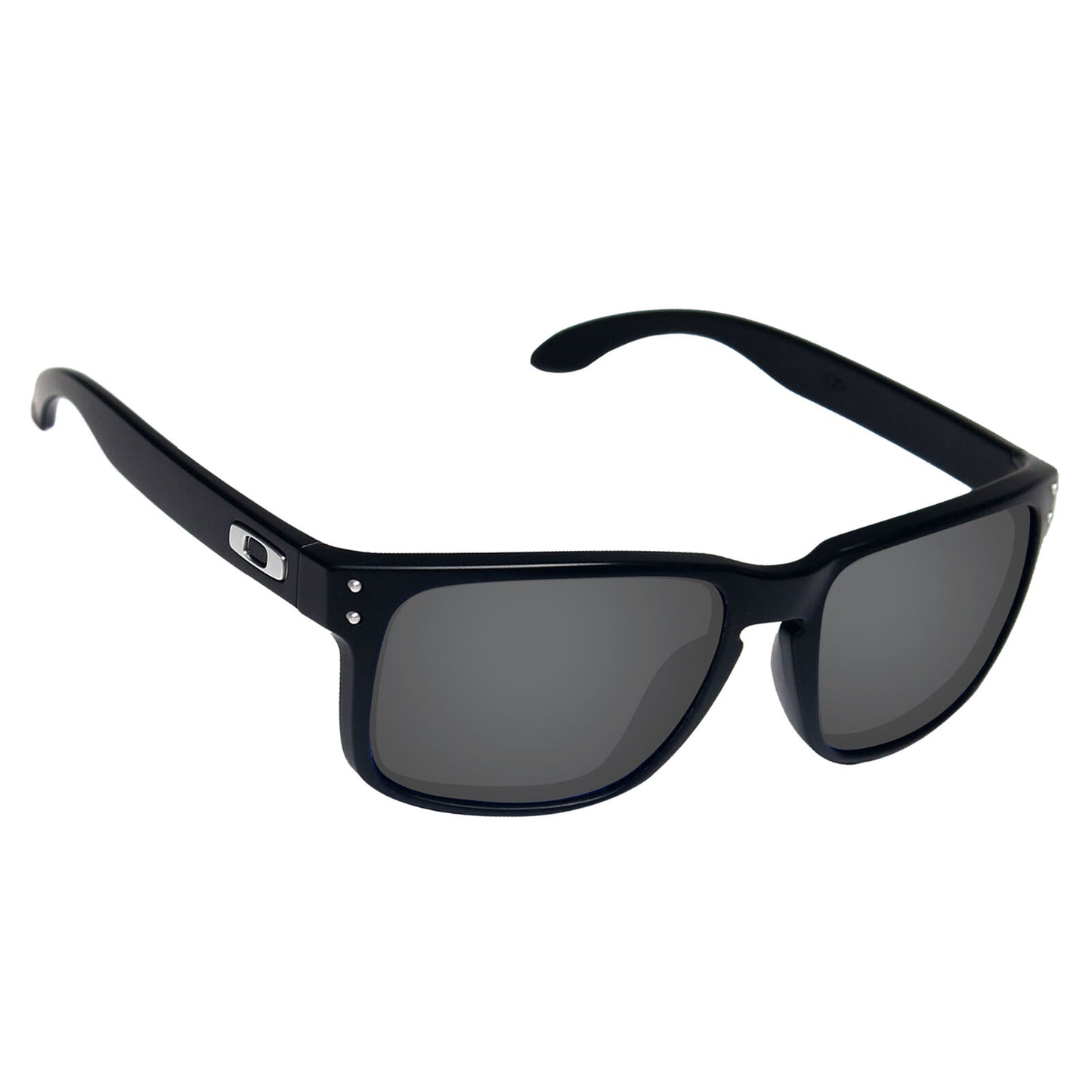 Hawkry Polarized Replacement Lenses for-Oakley Holbrook Sunglass Stealth Black