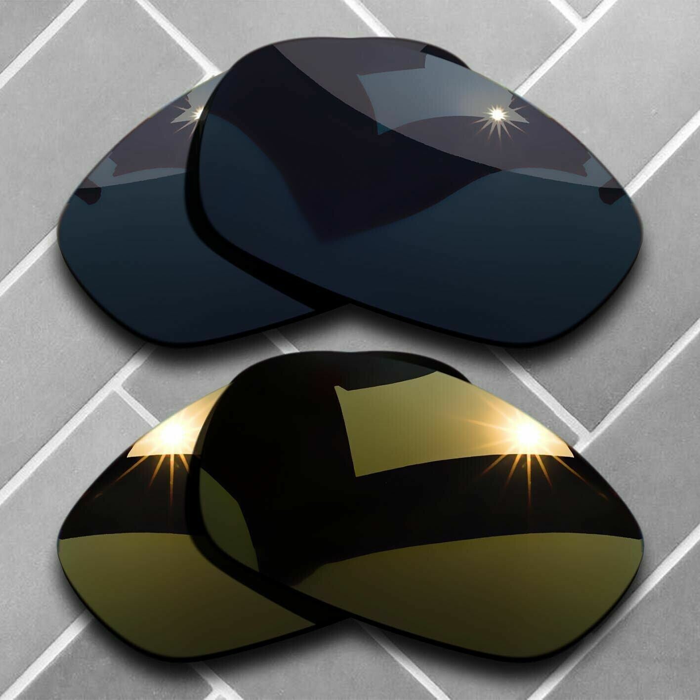 Anti-Scratch Replacement lenses for-Oakley Straight Jacket 2007 Polarized Choice