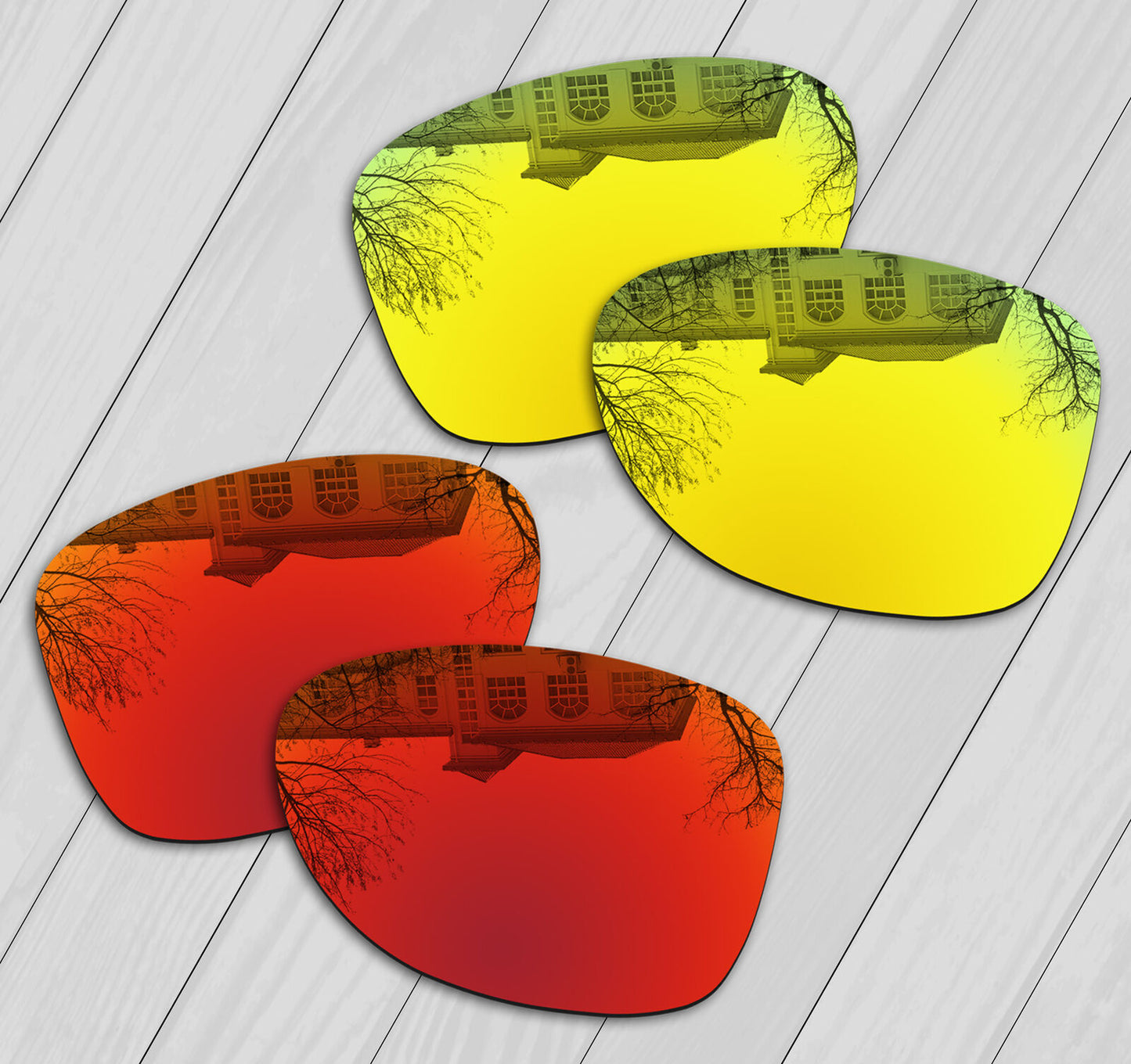 POLARIZED Replacement Lenses For-Oakley Crosshair 2012 Sunglasses Anti-Scratch