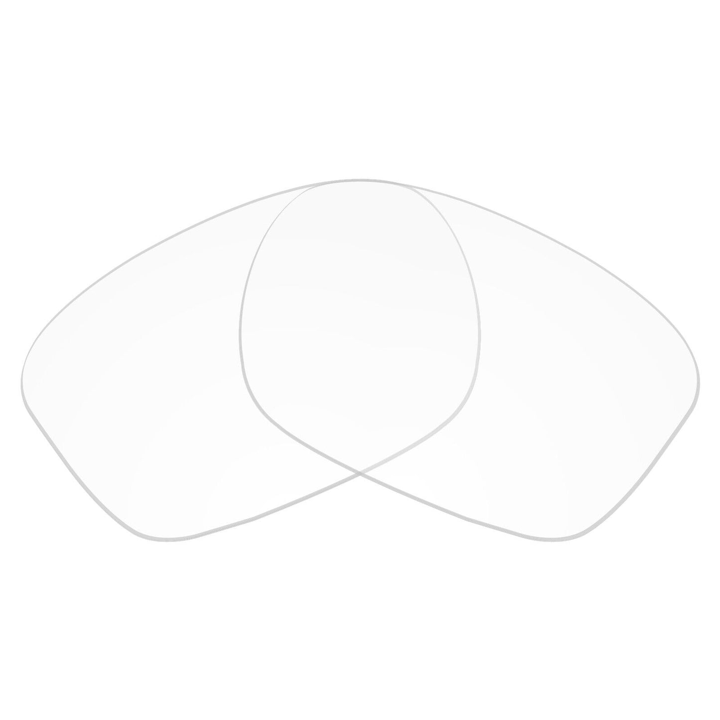Hawkry Replacement Lenses for-Oakley Sliver Sunglass HD Clear