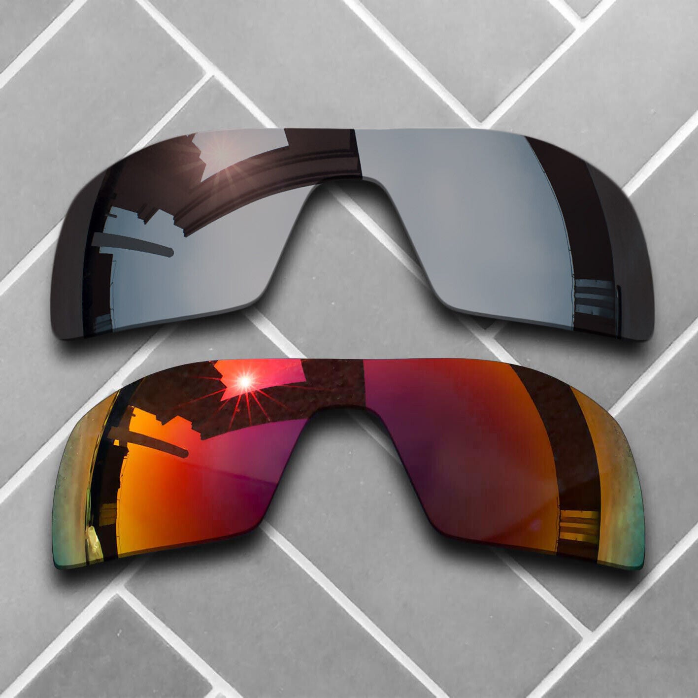 Polarized Replacement lenses for-Oakley Oil Rig Anti-Scratch Multiple Choices US