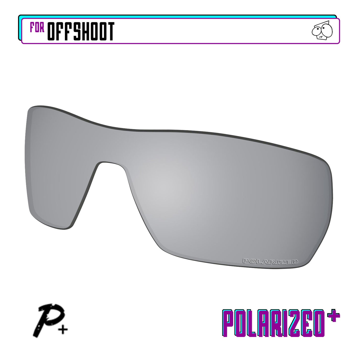 POLARIZED+ Replacement Lens For-Oakley Offshoot Sunglass Anti-Scratch