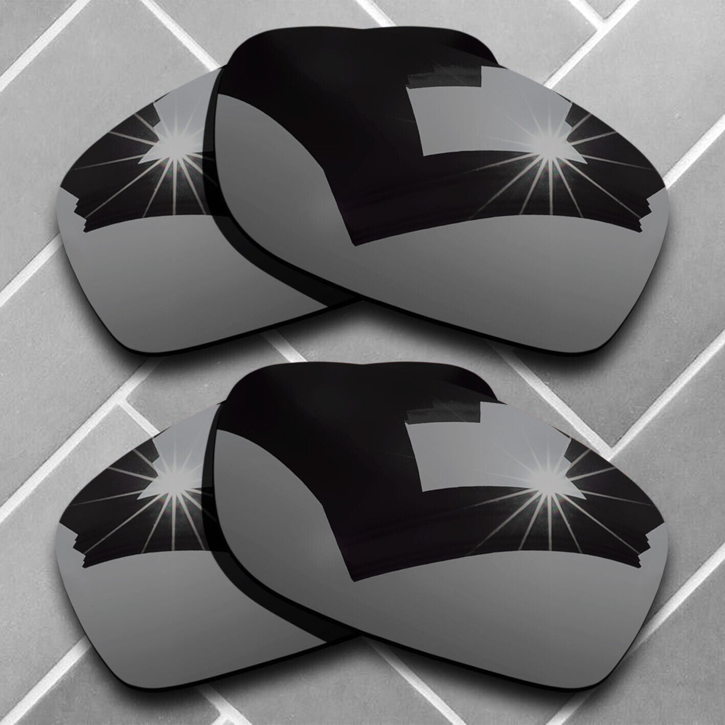 Polarized Replacement lenses for-Oakley Fives Squared Anti-Scratch Choices US