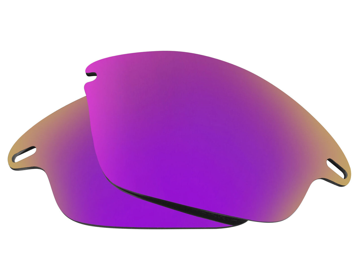 LenSwitch Polarized Replacement Lenses for Oakley Fast Jacket Sunglasses Purple