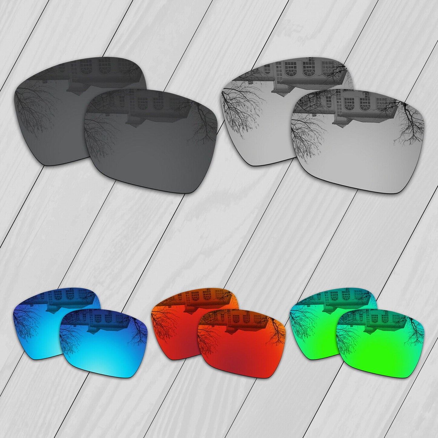POLARIZED Replacement Lot Lenses For-Oakley Dispatch 1 OO9090 Sunglass