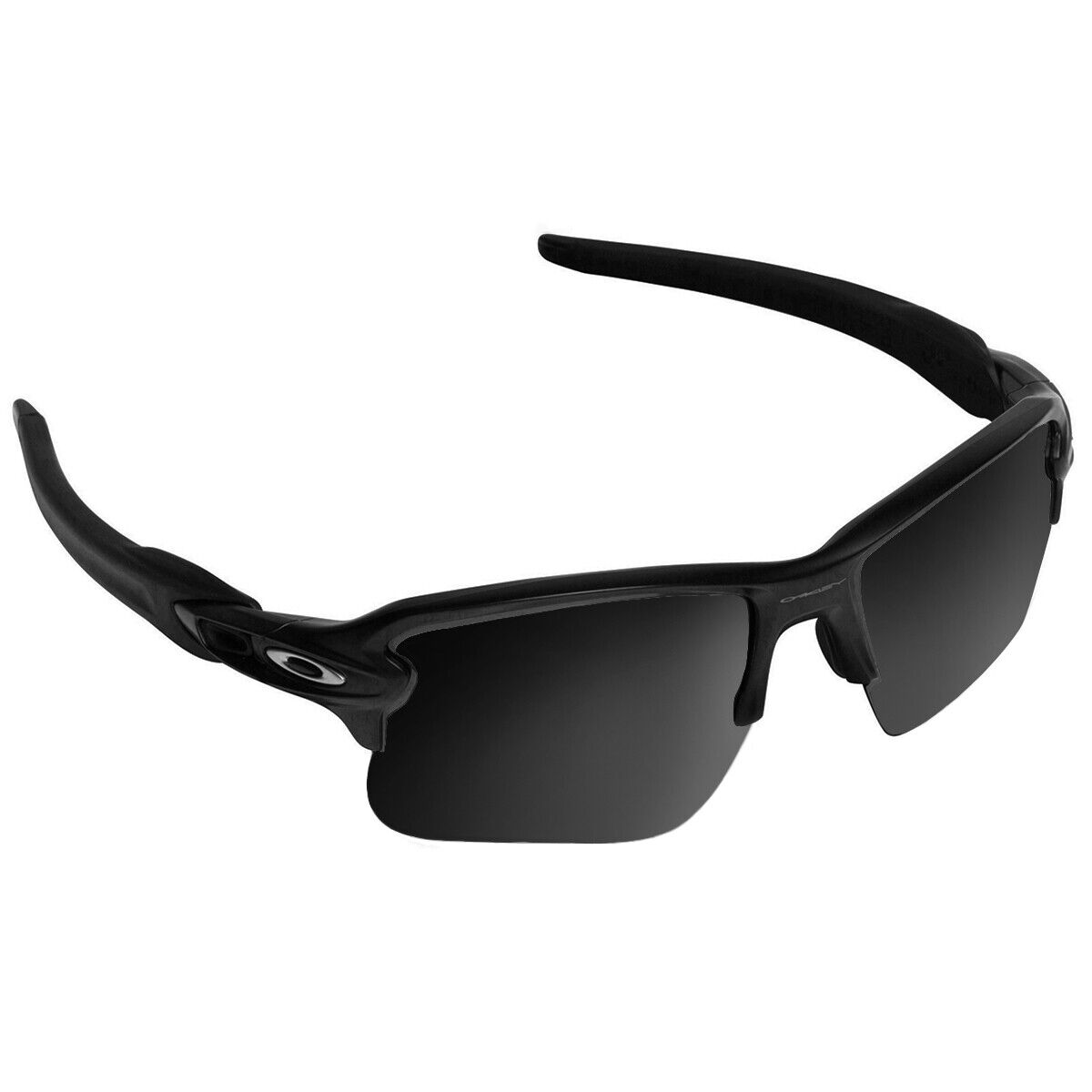 LenSwitch Replacement Lenses for Oakley Flak 2.0 XL Sunglasses Black Iridium