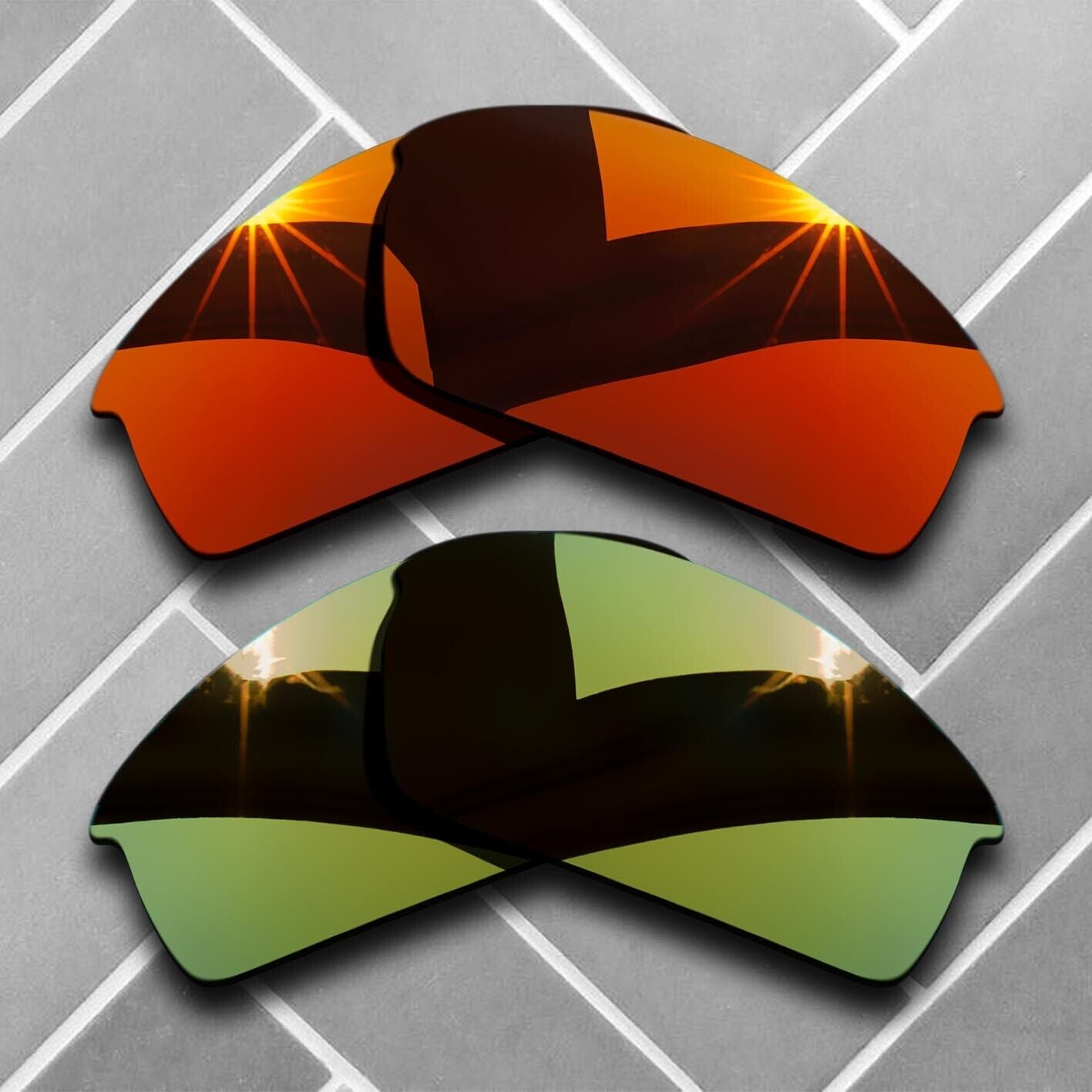 Polarized Anti-Scratch Replacement lenses for-Oakley Bottlecap Frame Choices