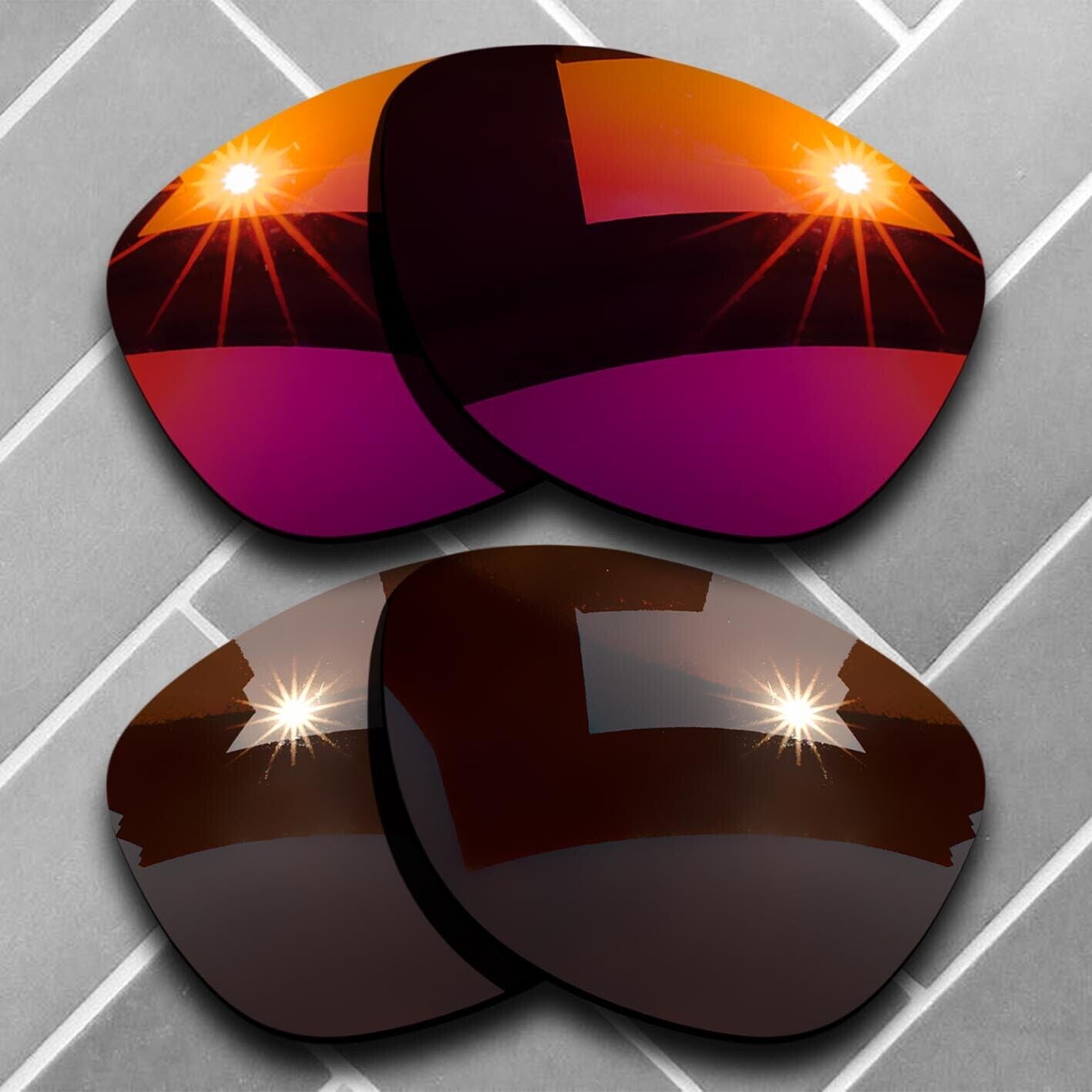 Polarized Replacement lenses for-Oakley Frogskins Anti-Scratch Multiple Choices