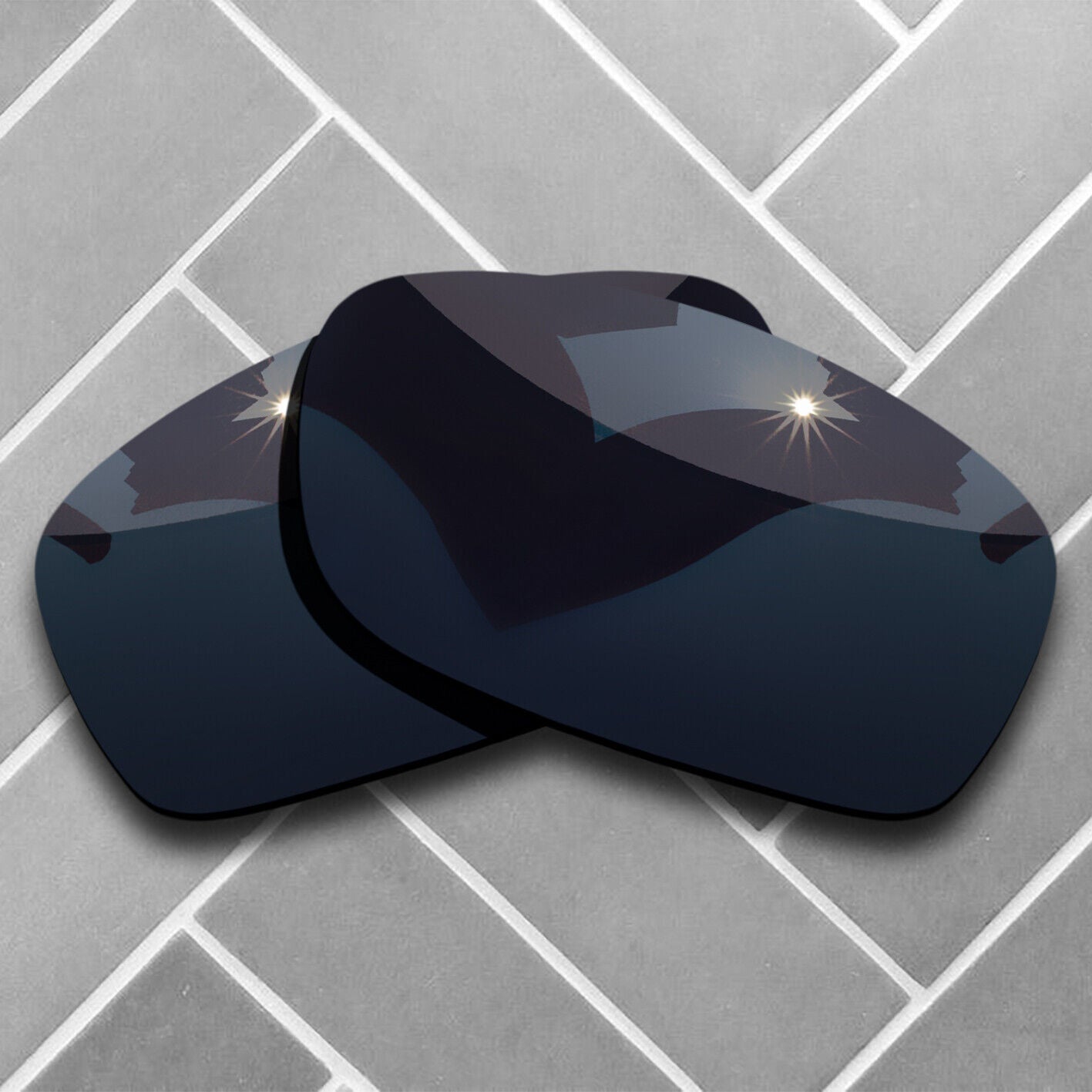 Polarized Replacement lenses for-Oakley Fives Squared Anti-Scratch Choices US