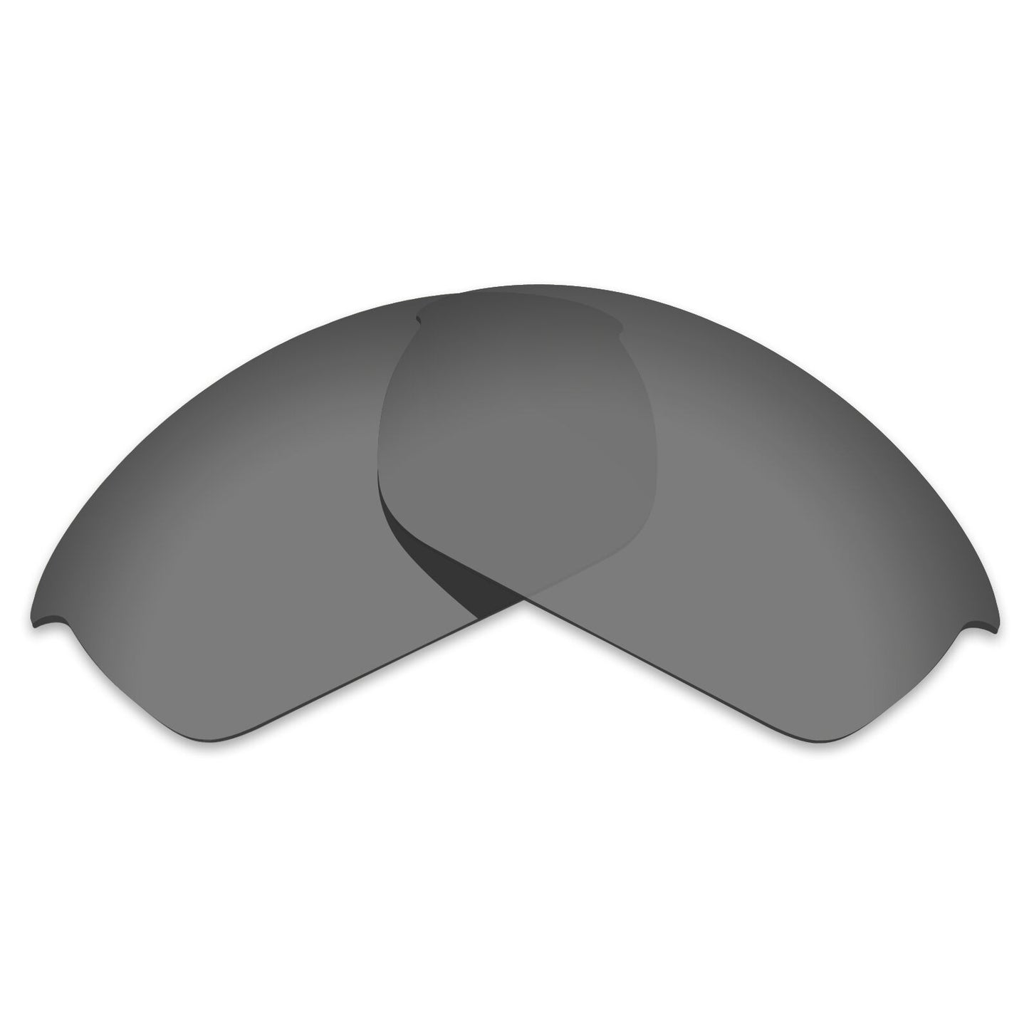 Hawkry Polarized Replacement Lenses for-Oakley Flak Jacket Sunglass Sport Black