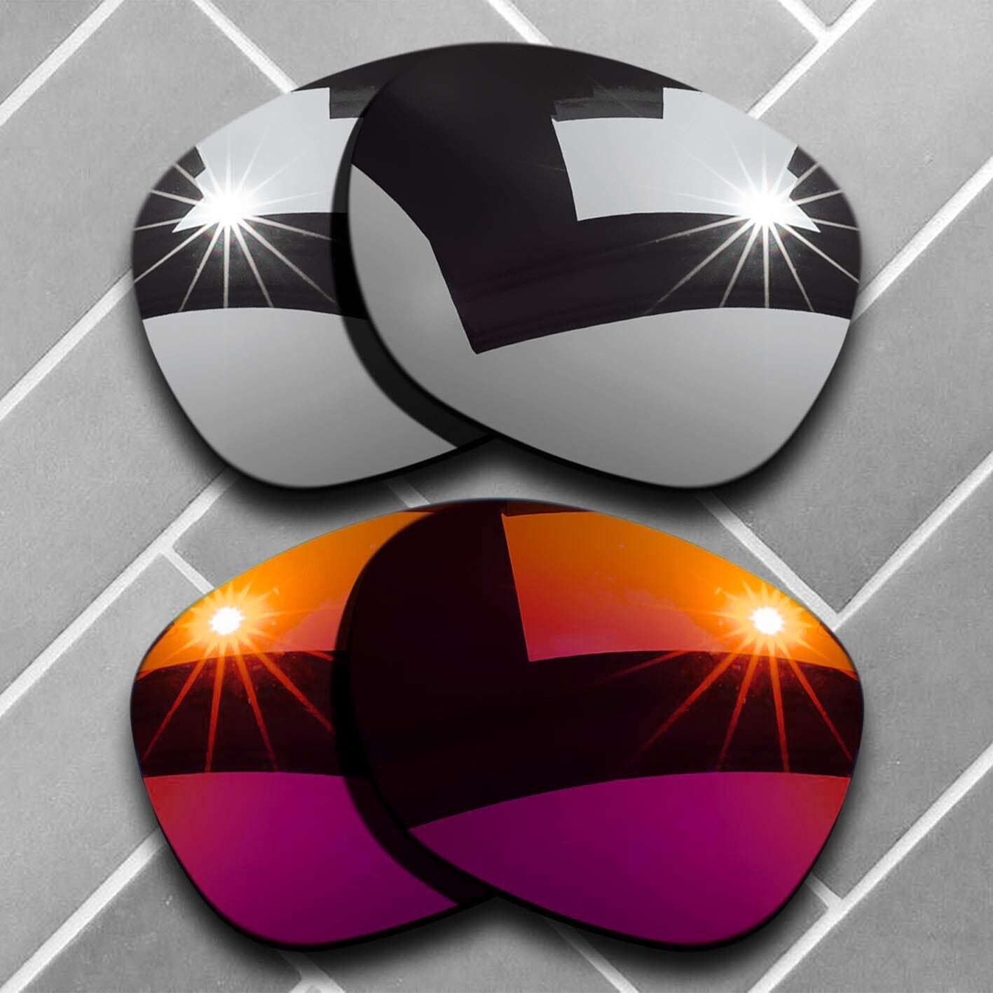 Polarized Replacement lenses for-Oakley Garage Rock Anti-Scratch Choices