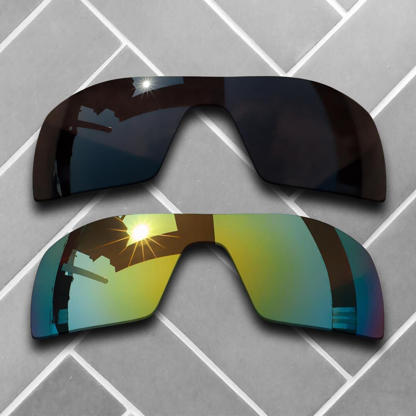 Polarized Replacement lenses for-Oakley Oil Rig Anti-Scratch Multiple Choices US
