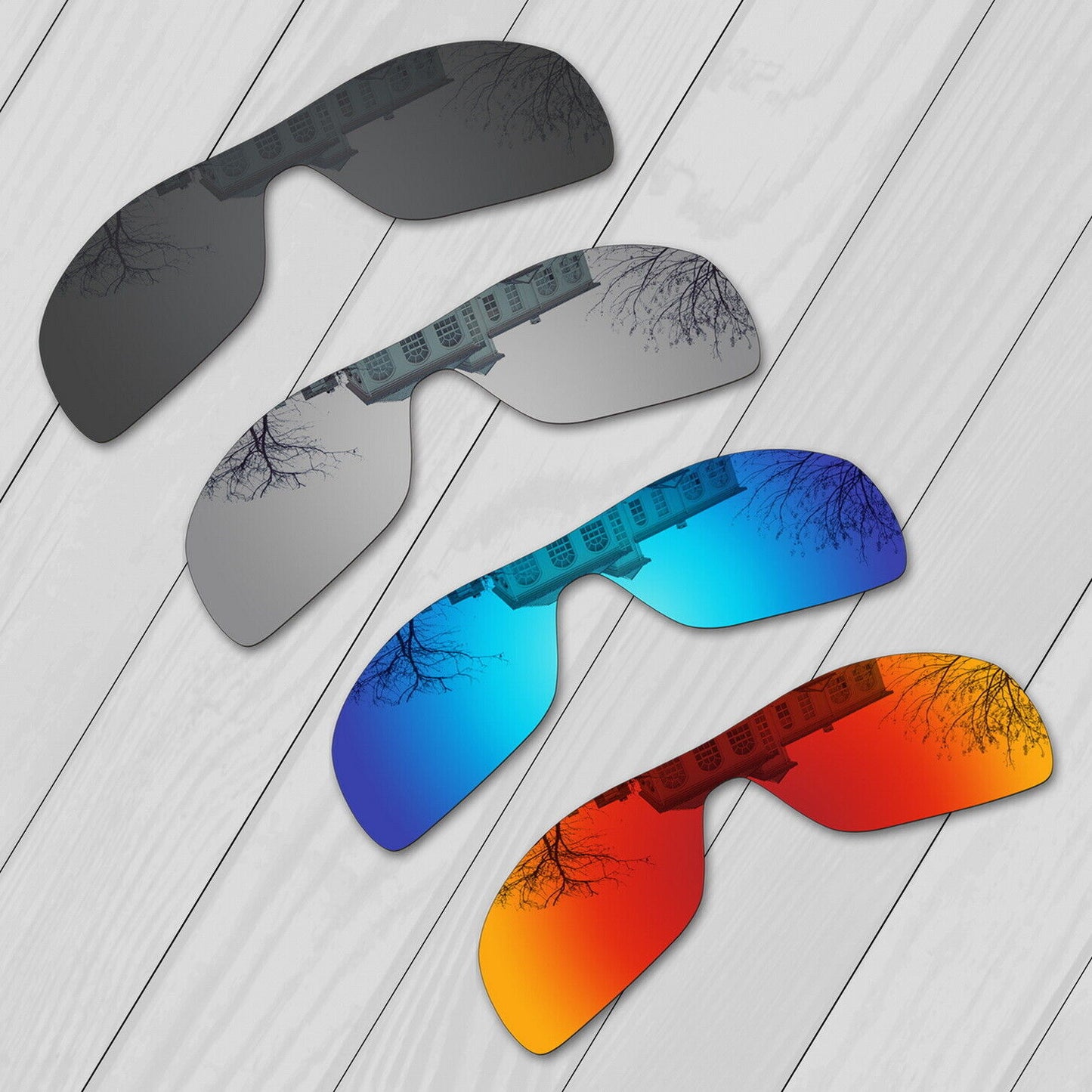 POLARIZED Replacement Lot Lens for-Oakley Antix Sunglasses Anti-Scratch