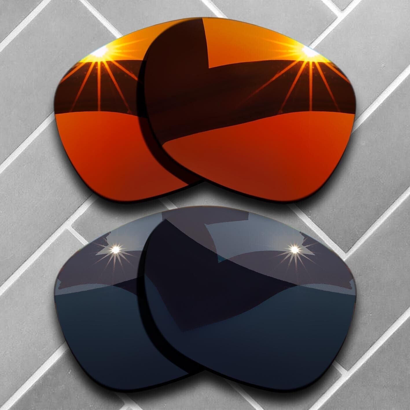 Polarized Replacement lenses for-Oakley Garage Rock Anti-Scratch Choices