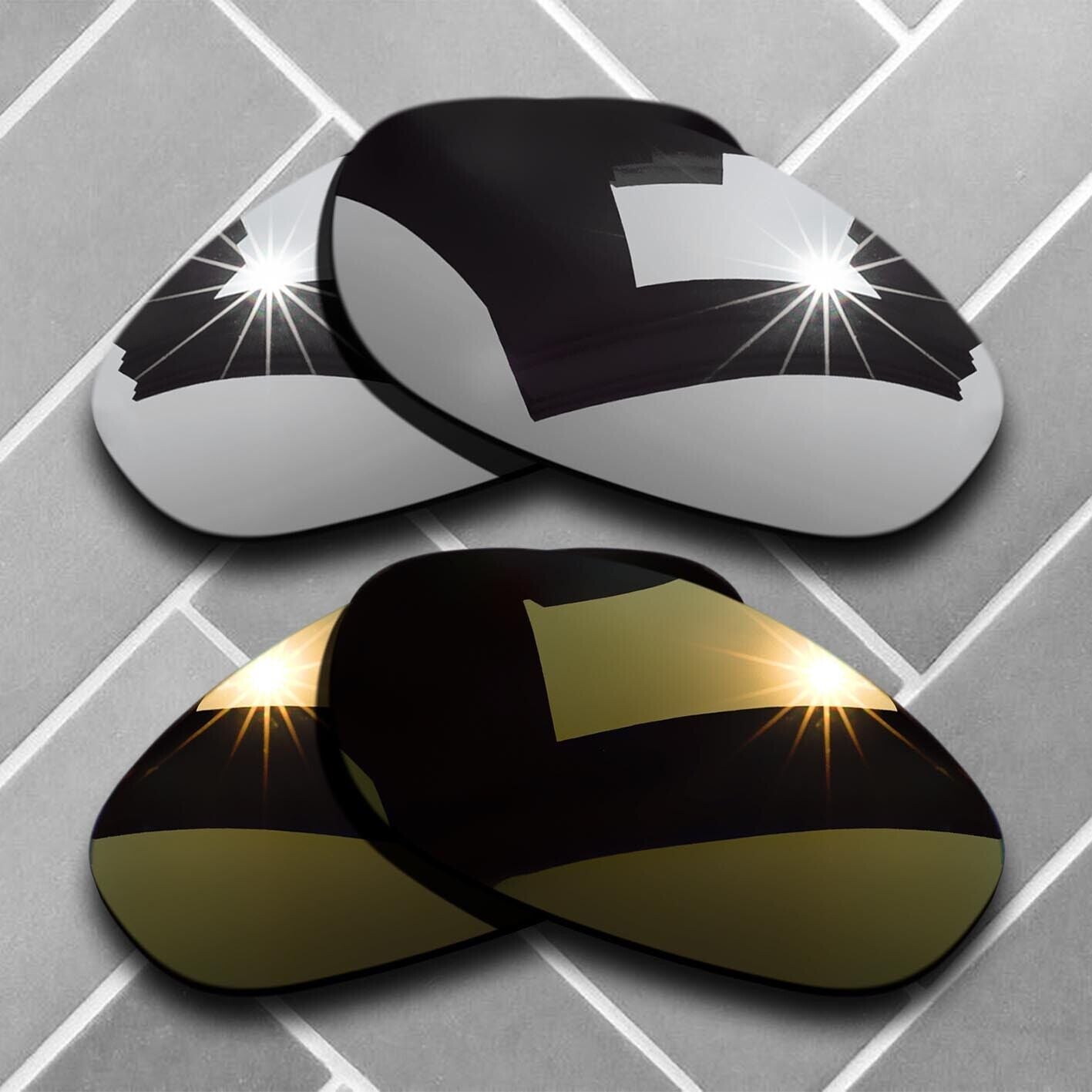 Anti-Scratch Replacement lenses for-Oakley Monster Dog Polarized Multi Choices