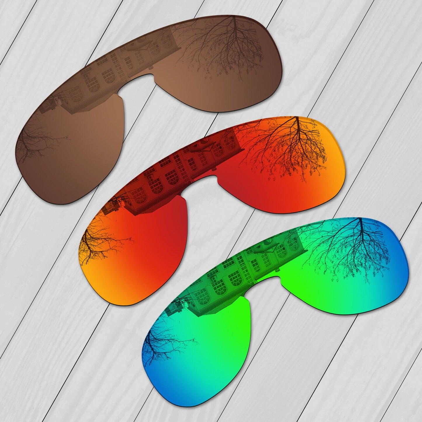 POLARIZED Replacement Lot Lenses For-Oakley Trillbe OO9318 Sunglasses