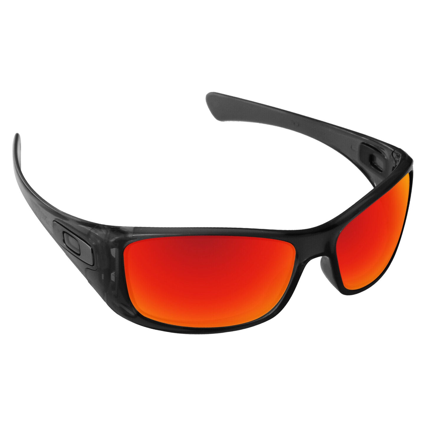 Hawkry Polycarbonate Replacement Lenses for-Oakley Hijinx Sunglass - Fire Red