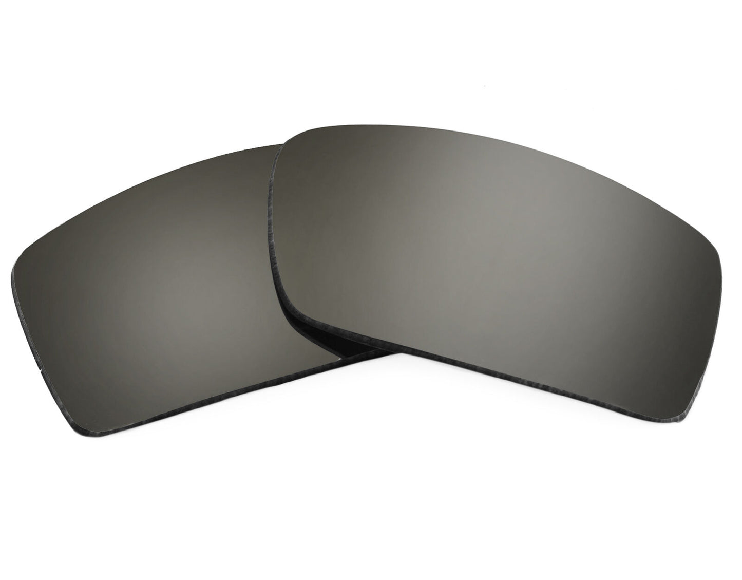 LenSwitch Replacement Lenses for Oakley Gascan Sunglasses Silver Mirror