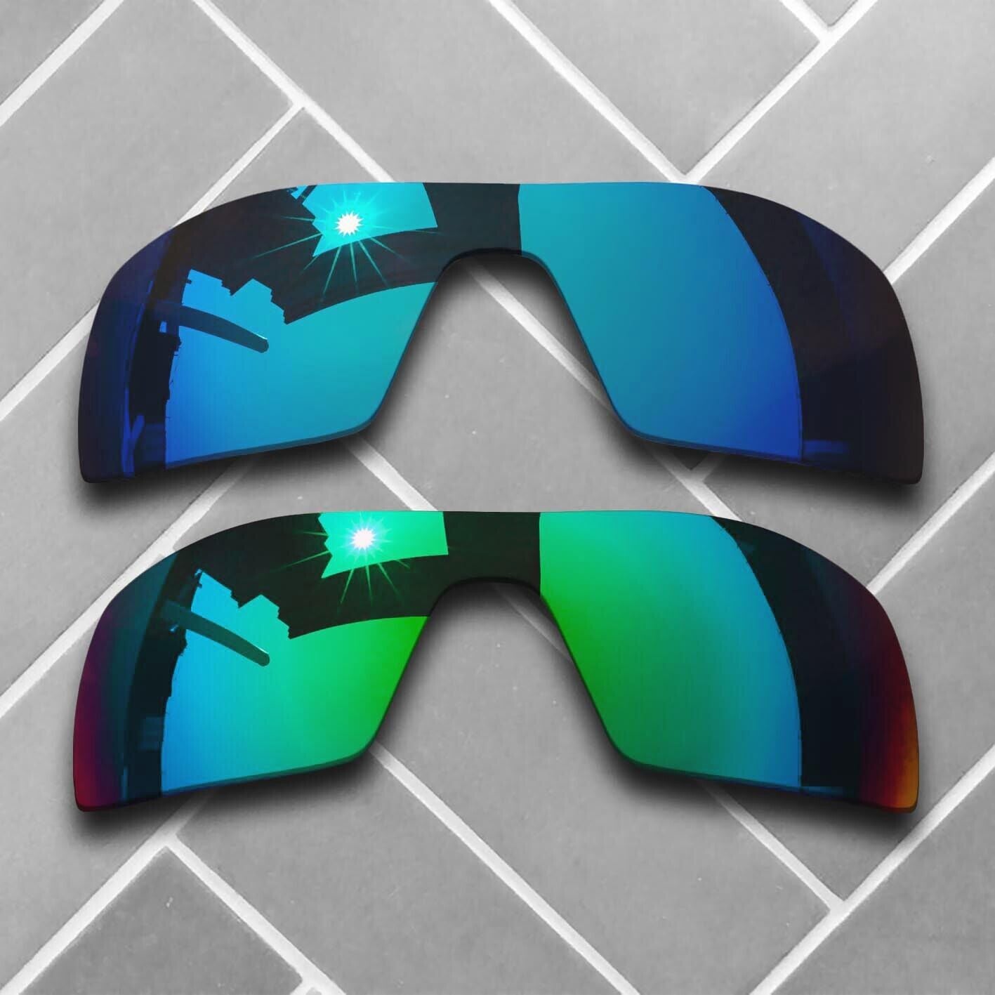 Polarized Replacement lenses for-Oakley Oil Rig Anti-Scratch Multiple Choices US