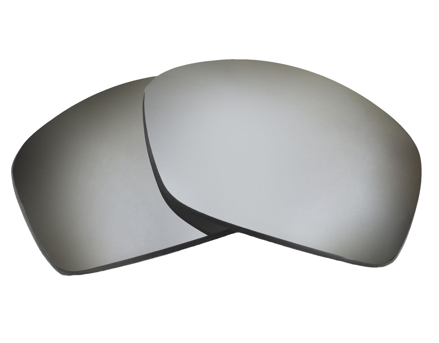 LenSwitch Replacement Lenses for Oakley Hijinx Sunglasses Silver Mirror