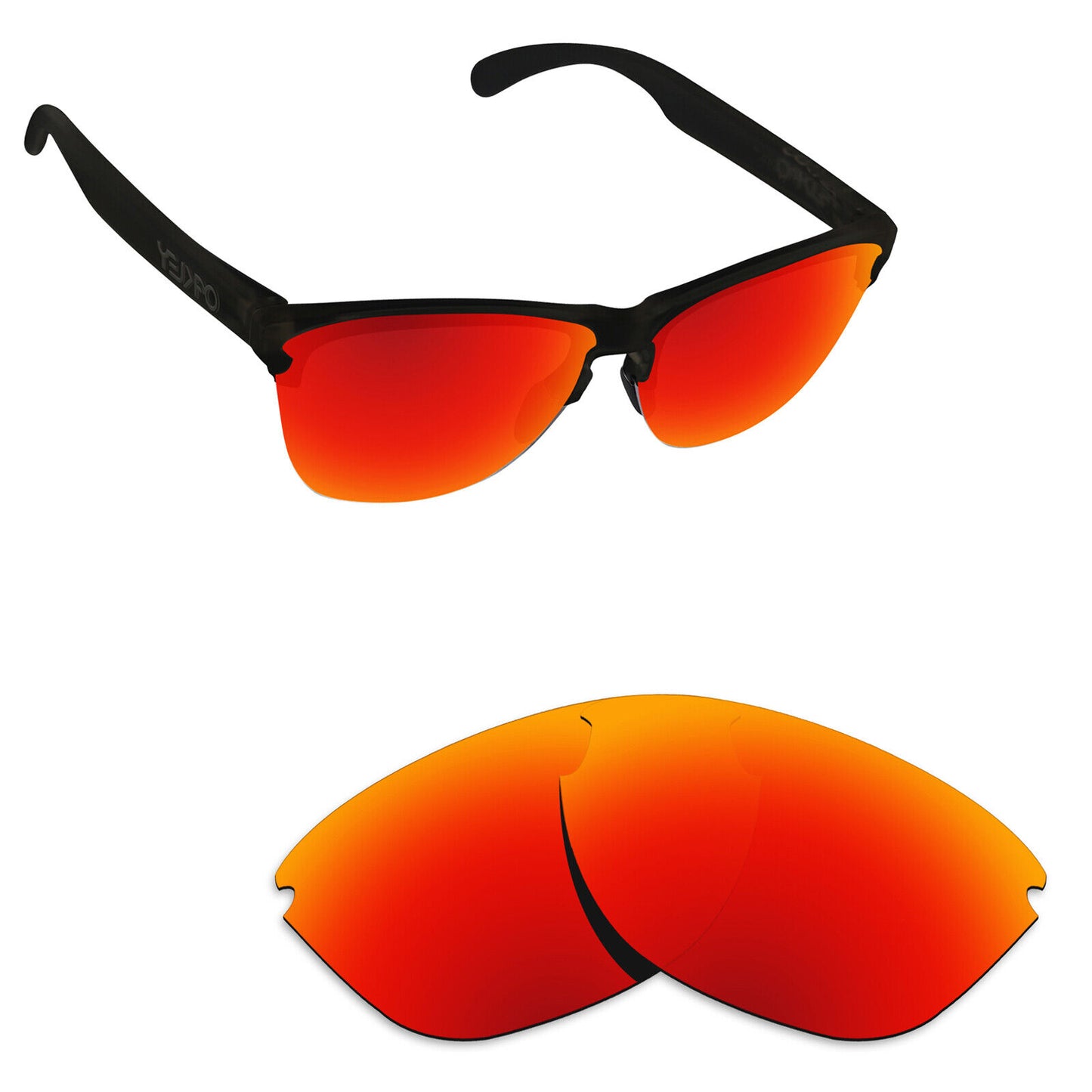 Hawkry Polarized Replacement Lenses for-Oakley Frogskins Lite OO9374 Multiple
