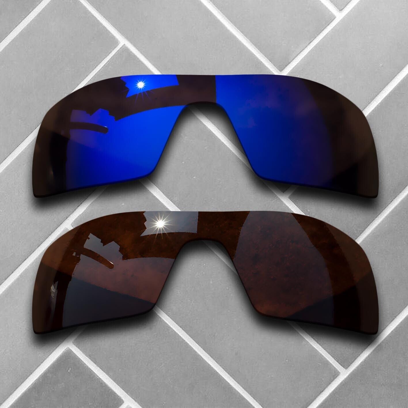 Polarized Replacement lenses for-Oakley Oil Rig Anti-Scratch Multiple Choices US
