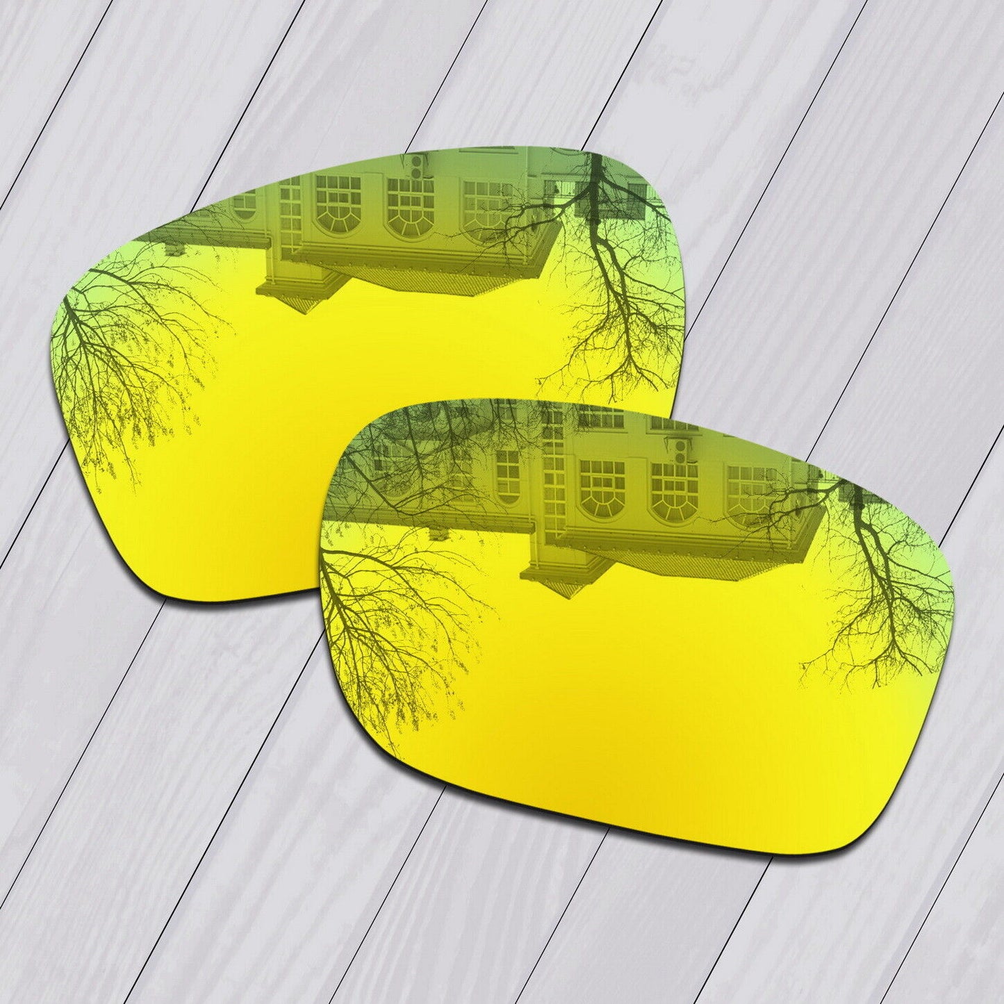 POLARIZED Lot Replacement Lens For-Oakley Sliver AF (Asian Fit) Anti-Scratch Opt