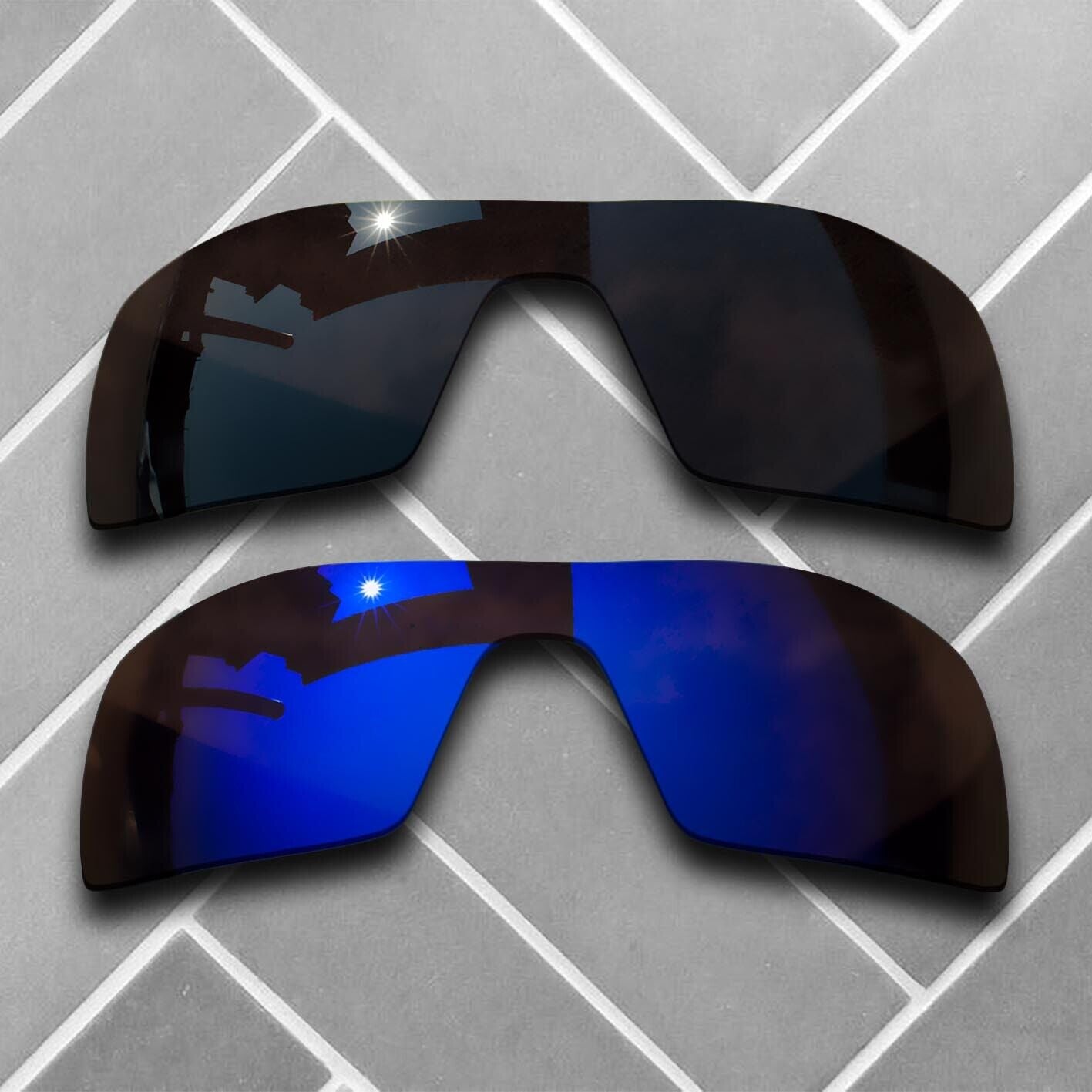 Polarized Replacement lenses for-Oakley Oil Rig Anti-Scratch Multiple Choices US
