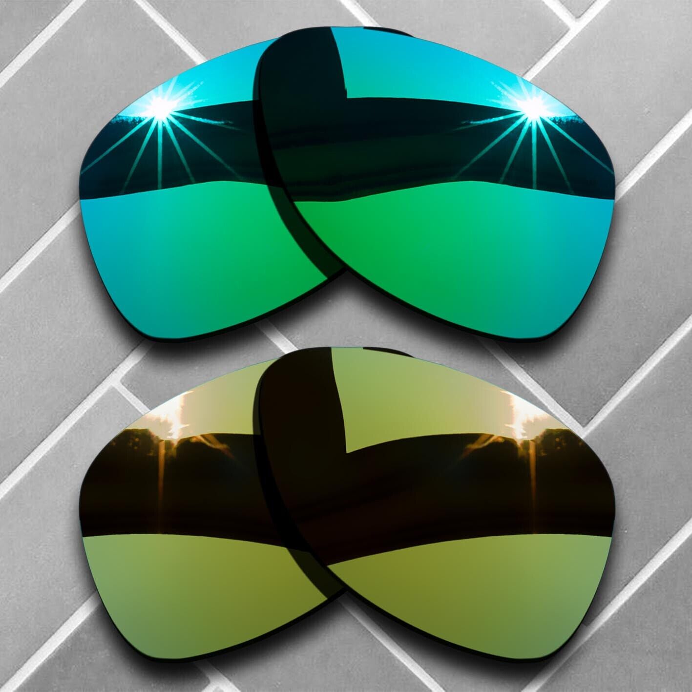 Polarized Anti-Scratch Replacement lenses for-Oakley Dispatch 2 Sunglass Choices