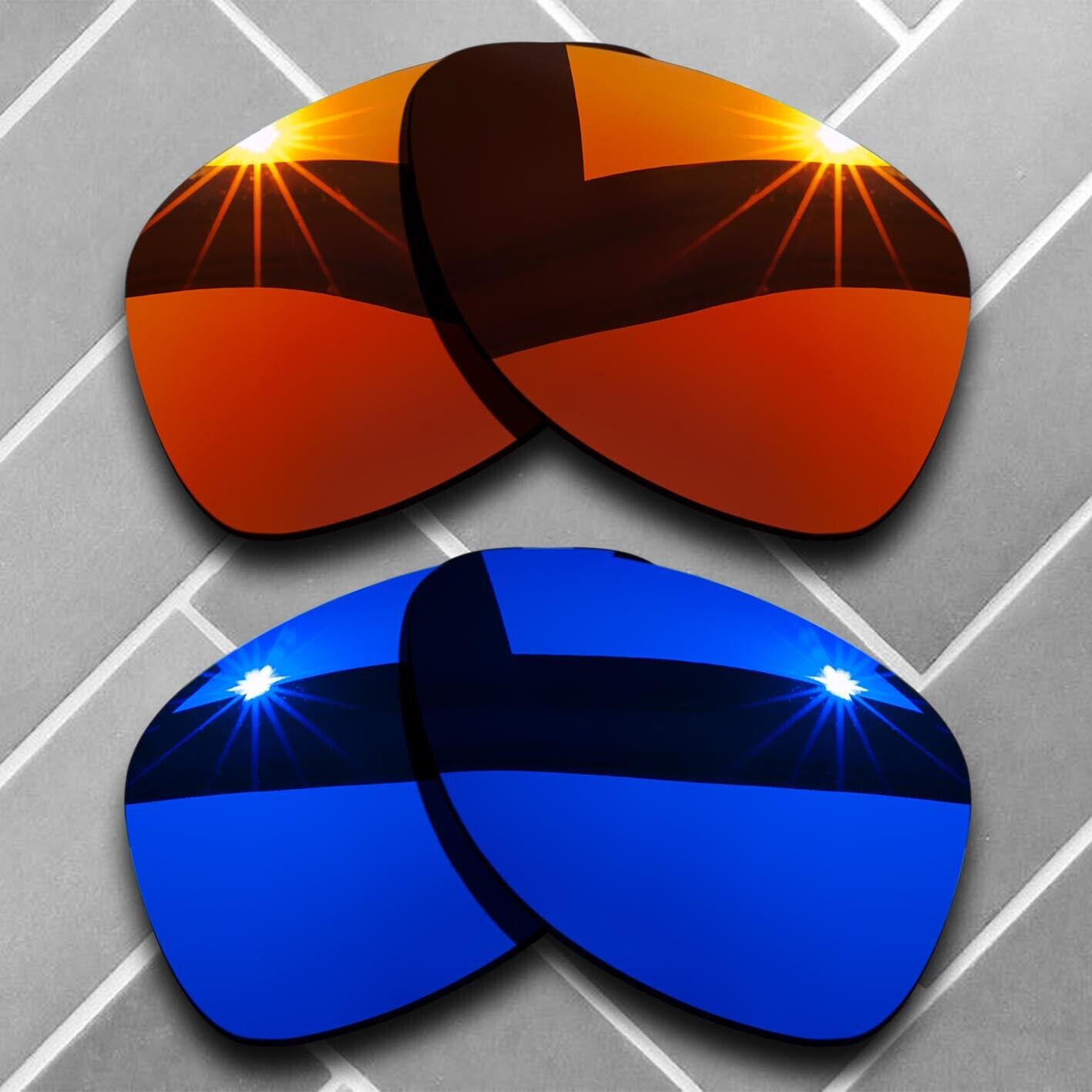 Polarized Anti-Scratch Replacement lenses for-Oakley Dispatch 2 Sunglass Choices