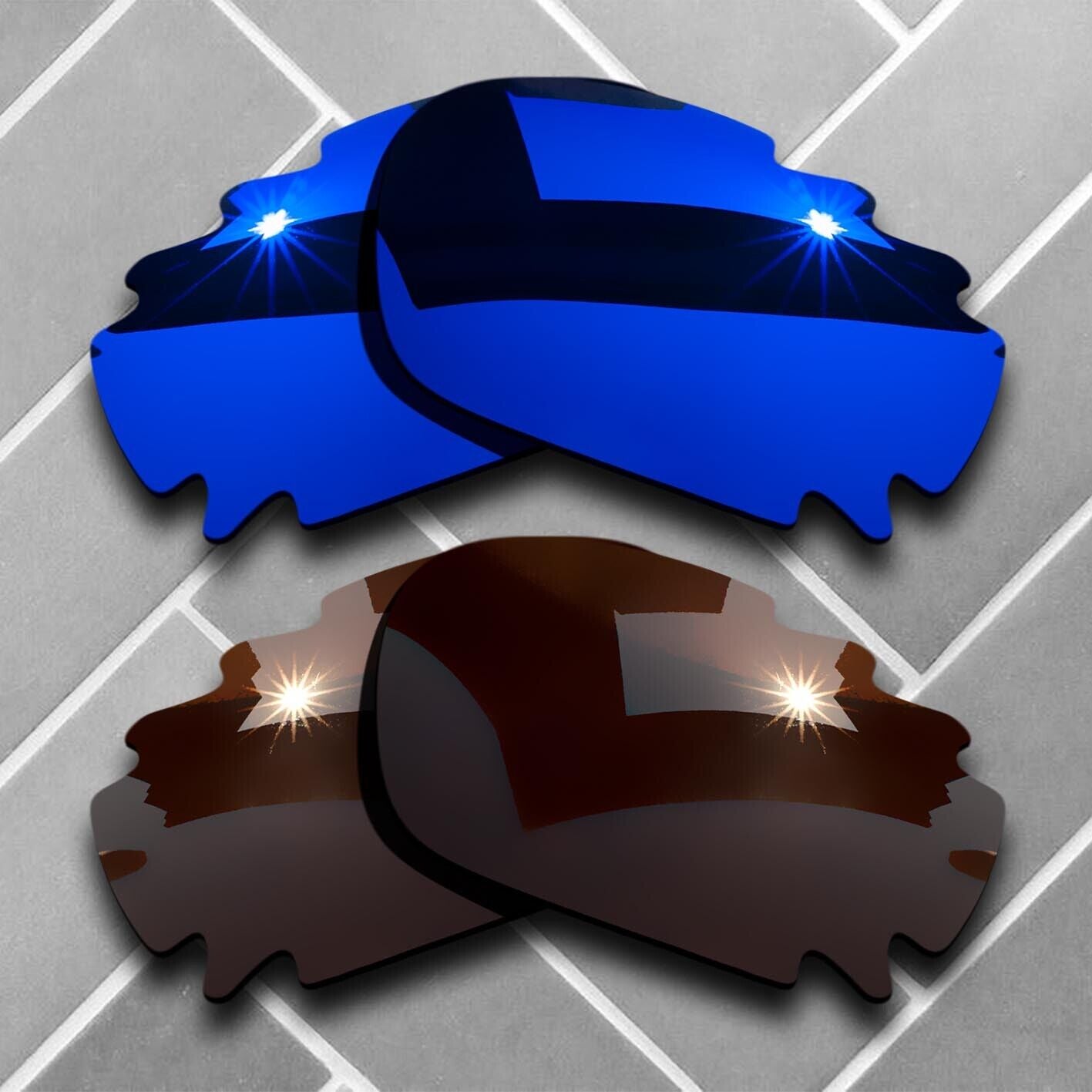 Polarized Replacement lenses for-Oakley Jawbone Vented Racing Jacket Choices US