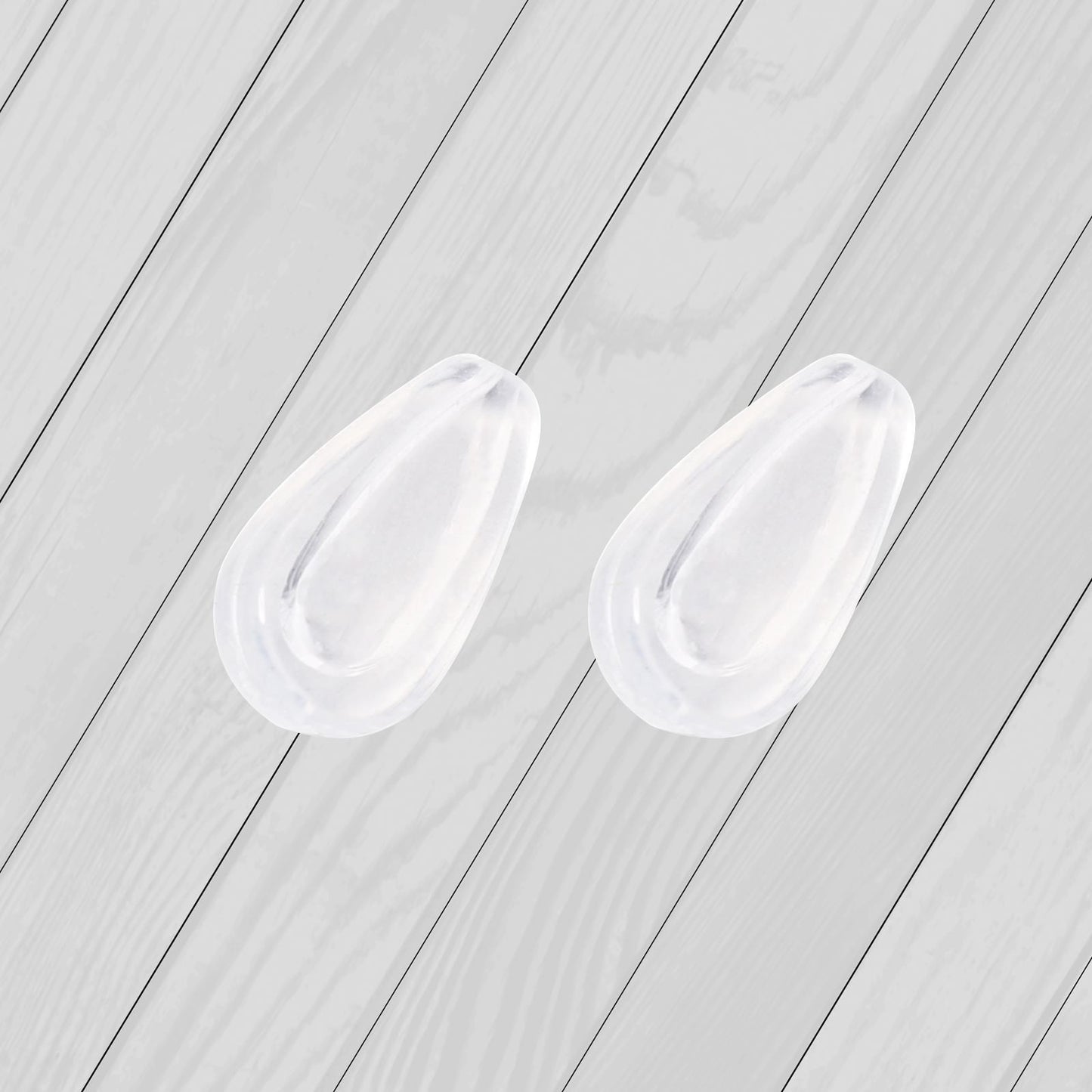 TargetVision Replacement Clear Nose pads For-Oakley Deadbolt OO6046 Sunglasses
