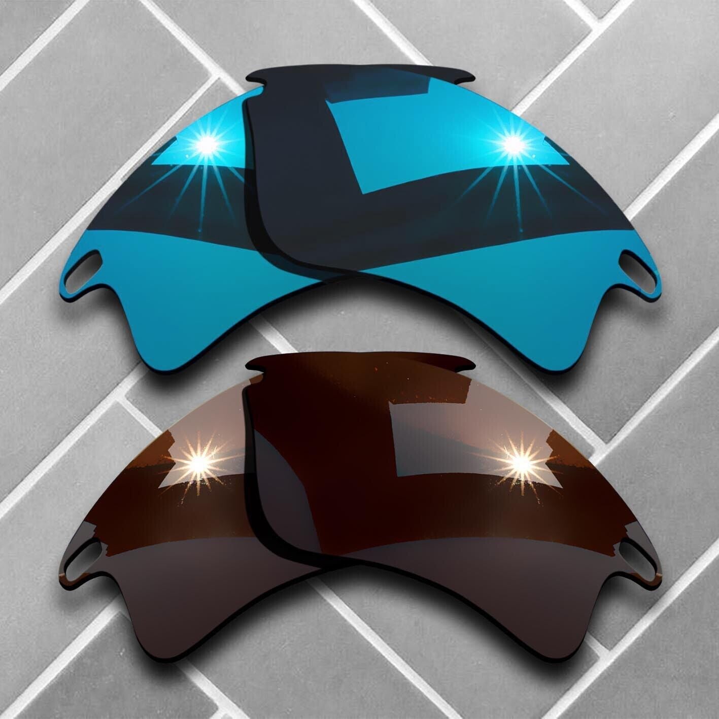 Anti-Scratch Replacement lenses for-Oakley Fast Jacket XL Polarized Choices