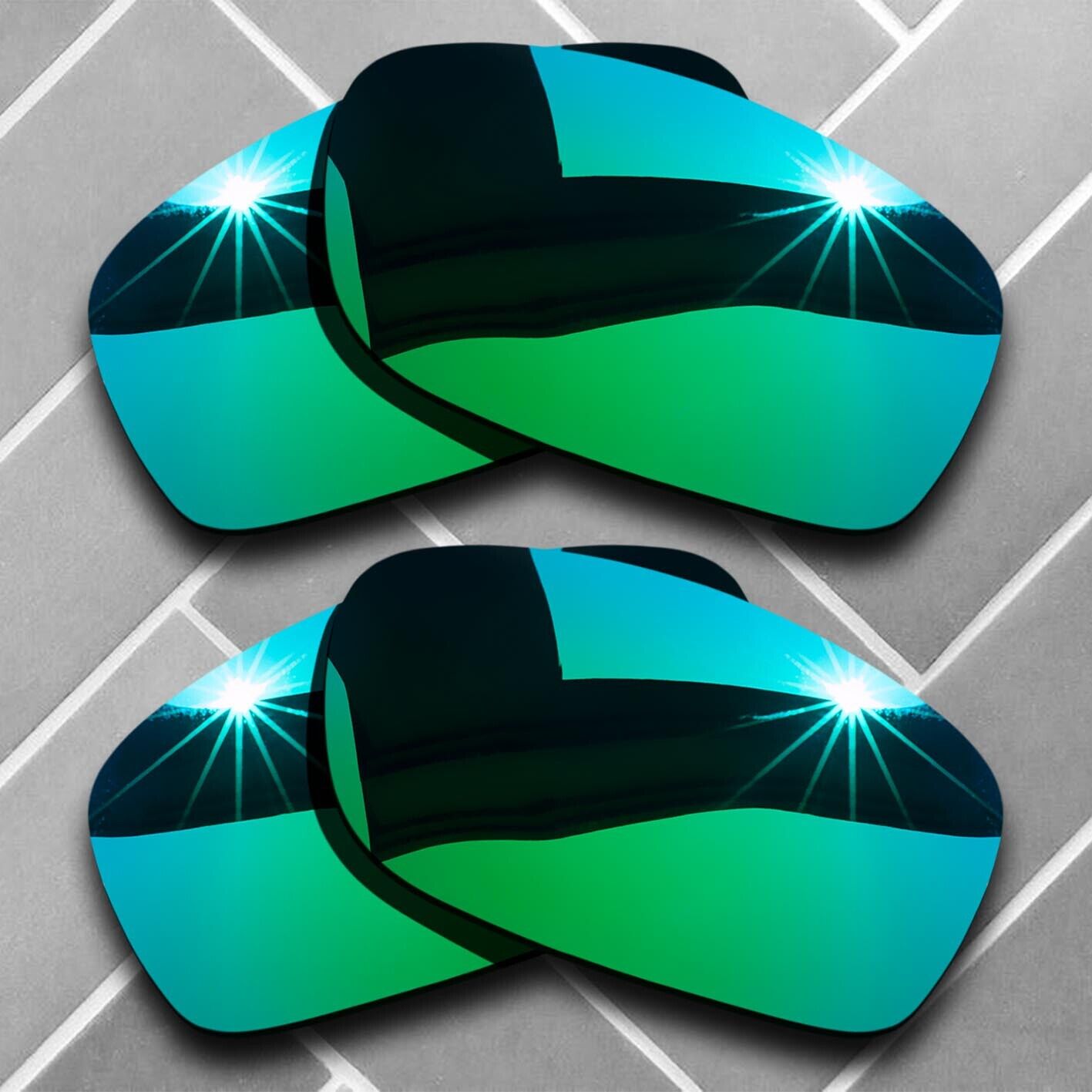 Polarized Replacement lenses for-Oakley Fives Squared Anti-Scratch Choices US
