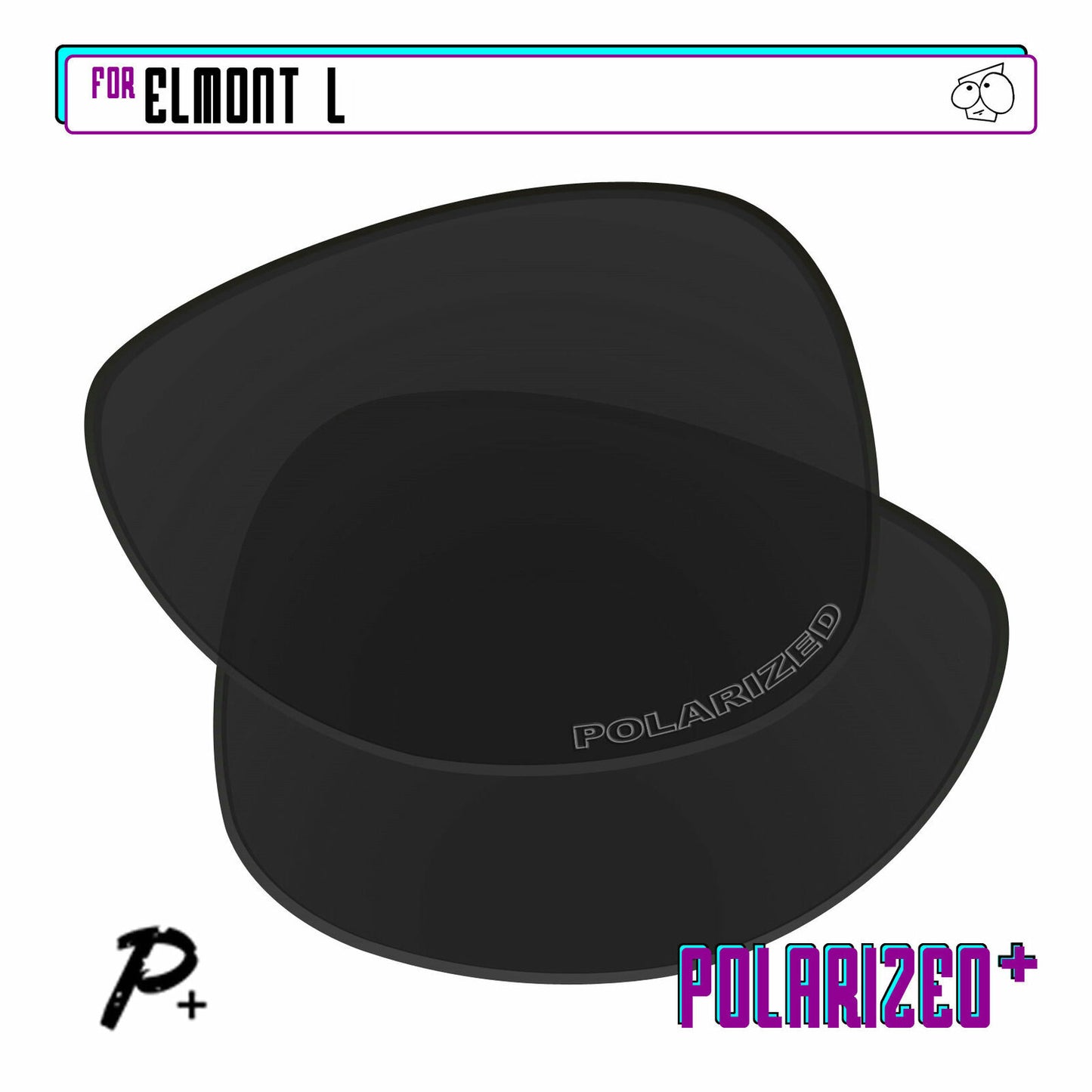 POLARIZED+ Replacement Lens For-Oakley Elmont L Sunglass Anti-Scratch