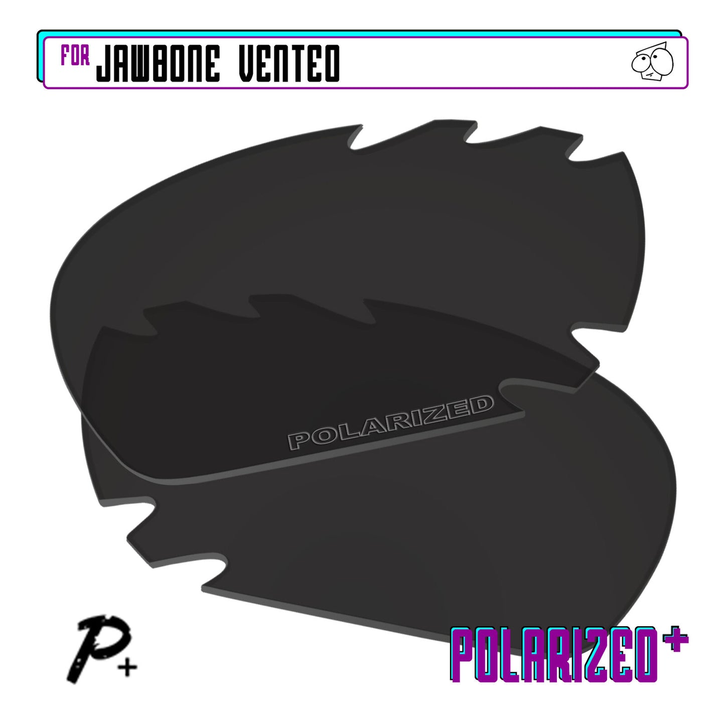 POLARIZED+ Replacement Lens For-Oakley Jawbone Vented Sunglass Anti-Scratch