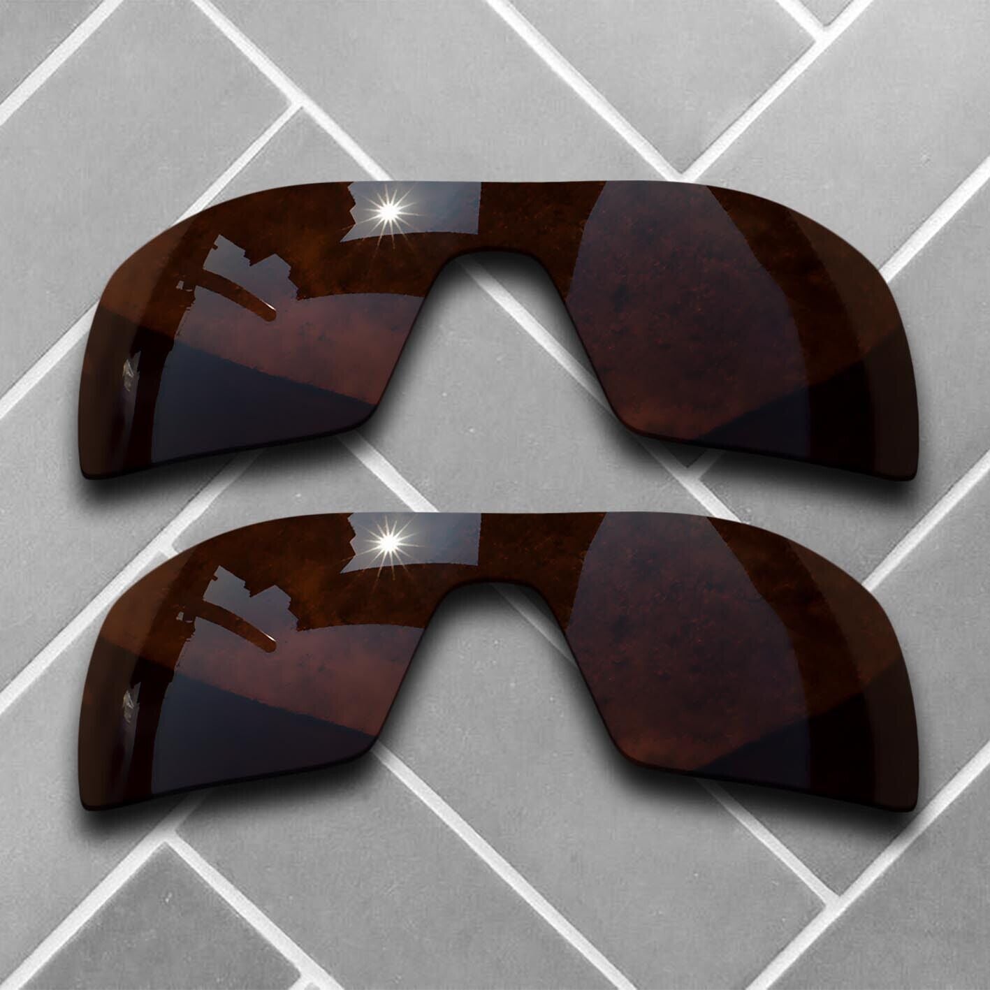 Polarized Replacement lenses for-Oakley Oil Rig Anti-Scratch Multiple Choices US