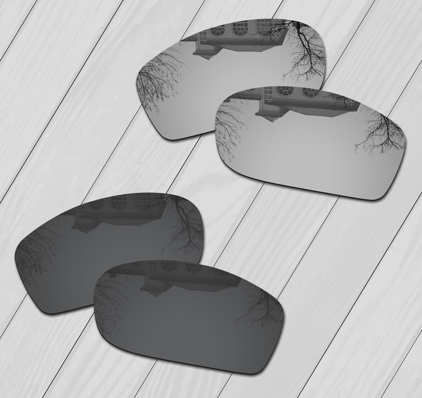 POLARIZED Replacement Lenses For-Oakley Fives Squared Anti-Scratch Options