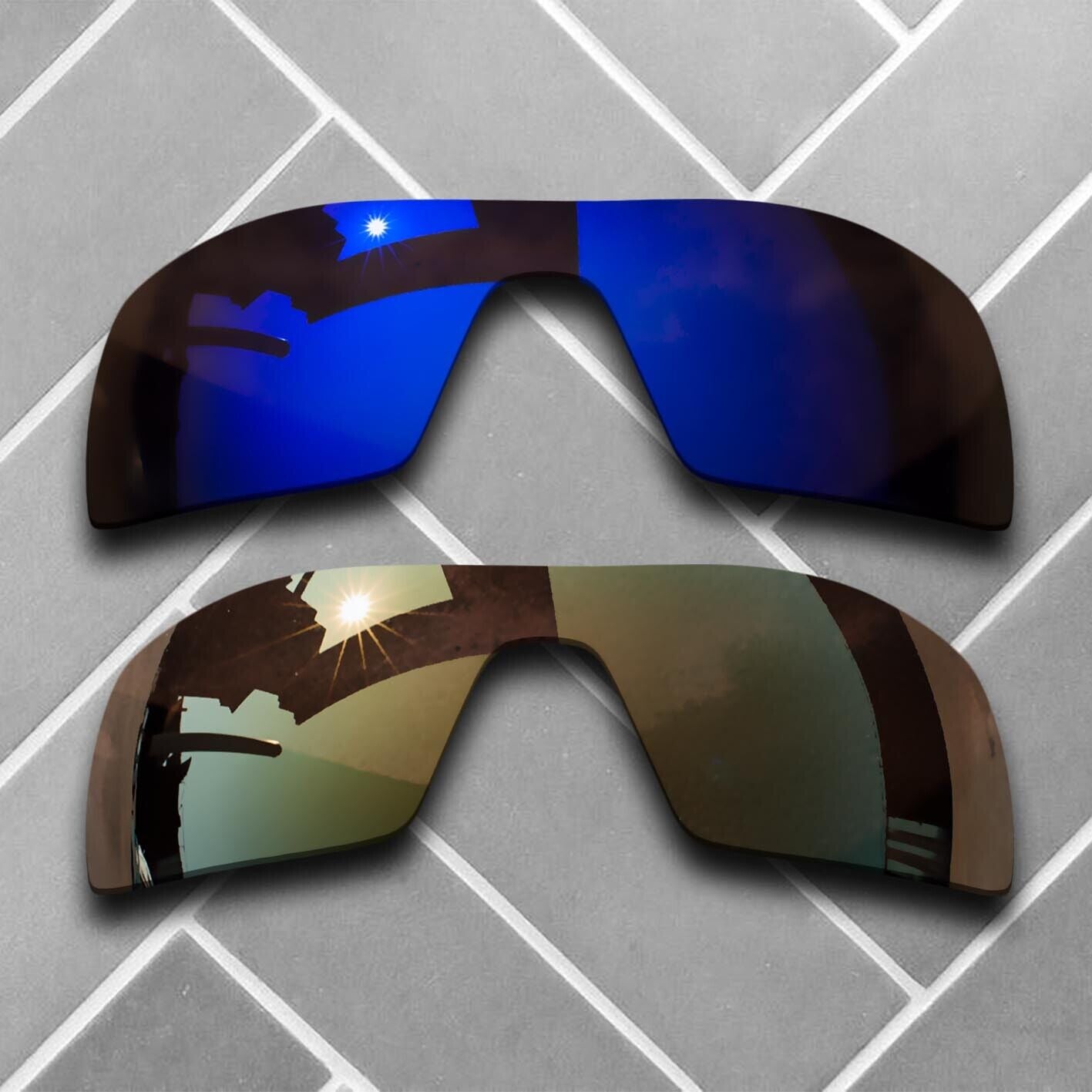 Polarized Replacement lenses for-Oakley Oil Rig Anti-Scratch Multiple Choices US
